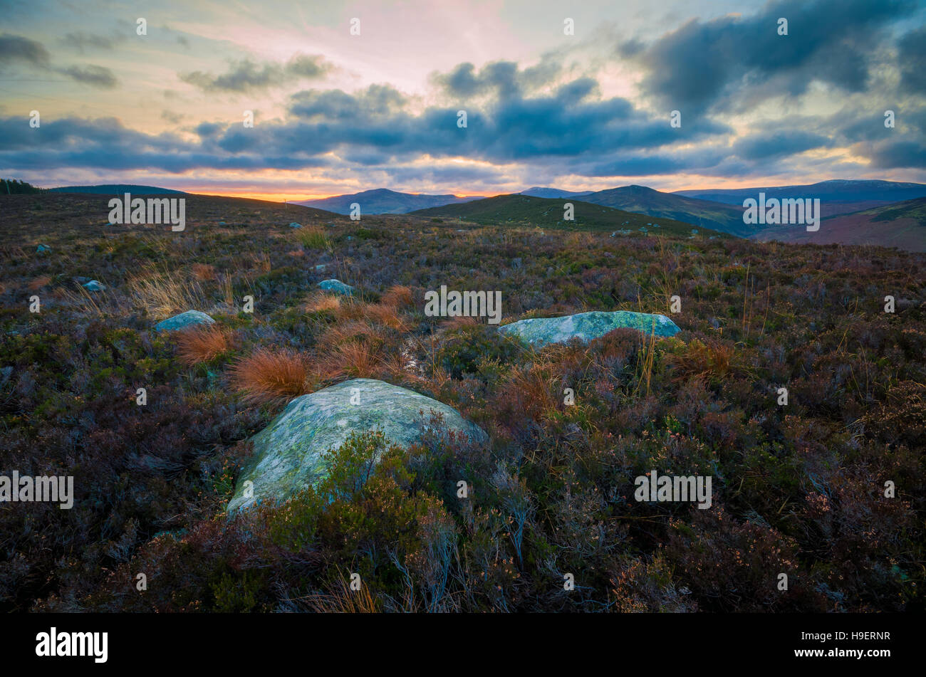 Wicklow Mountains Banque D'Images