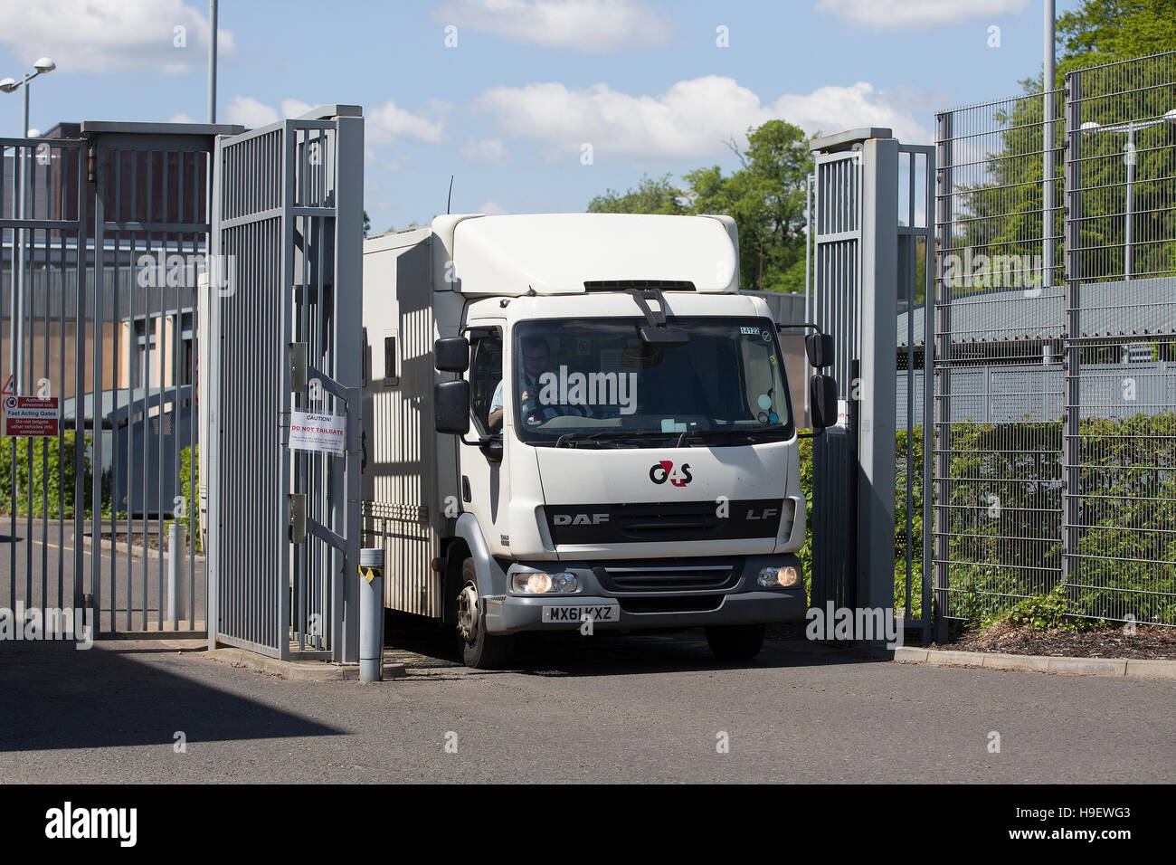 Fourgon De Transport De Prisonnier Banque d'image et photos - Alamy
