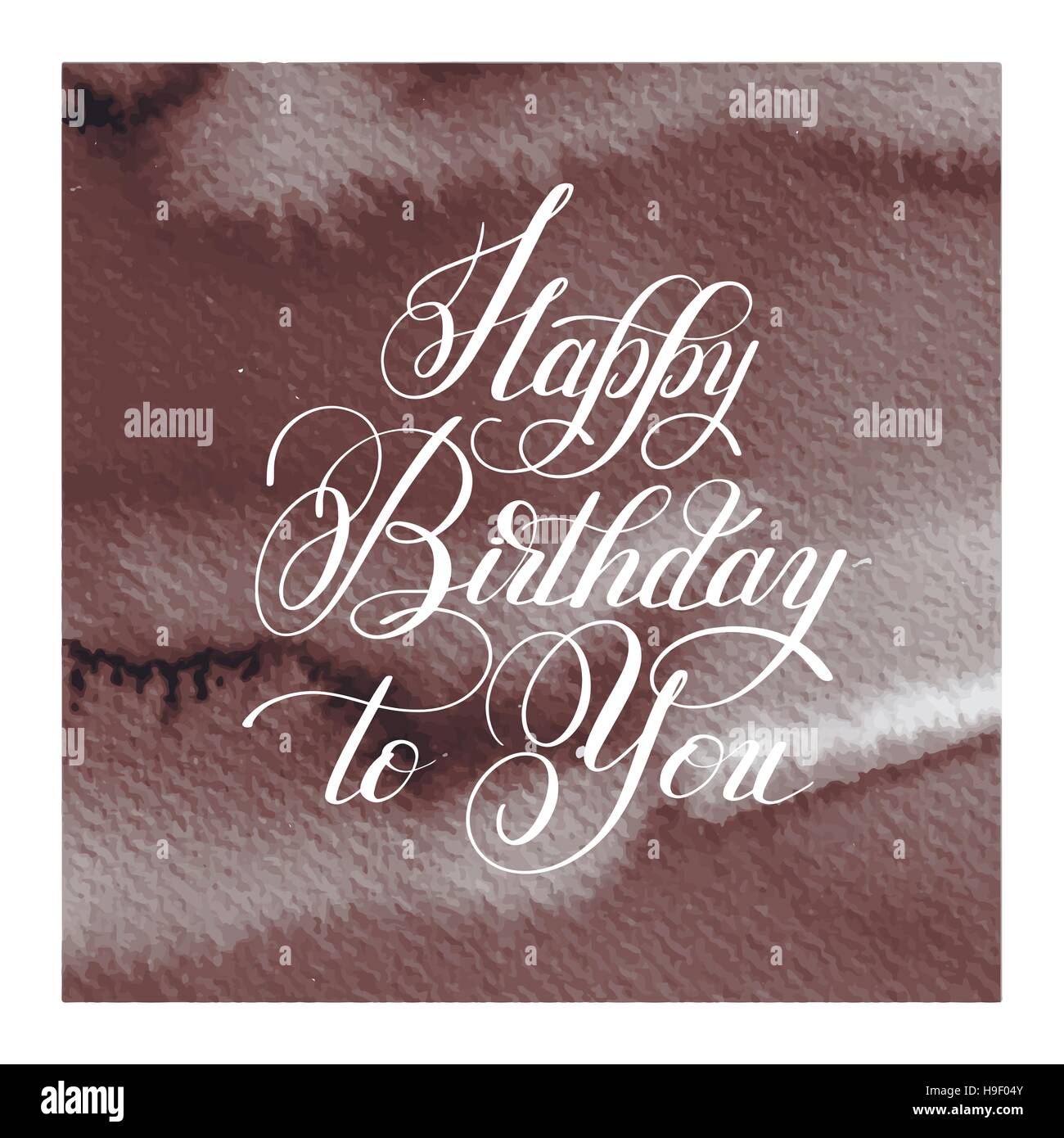 Lettrage A La Main Modele De Typographie Inscription Joyeux Anniversaire Image Vectorielle Stock Alamy Lettrage A La Main Modele De Typographie Inscription Joyeux Anniversaire Image Vectorielle Stock Alamy