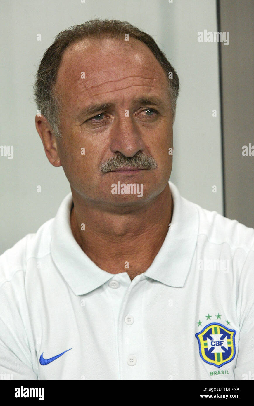 LUIS Felipe Scolari, l'ENTRAÎNEUR DU BRÉSIL 17 Juin 2002 Banque D'Images