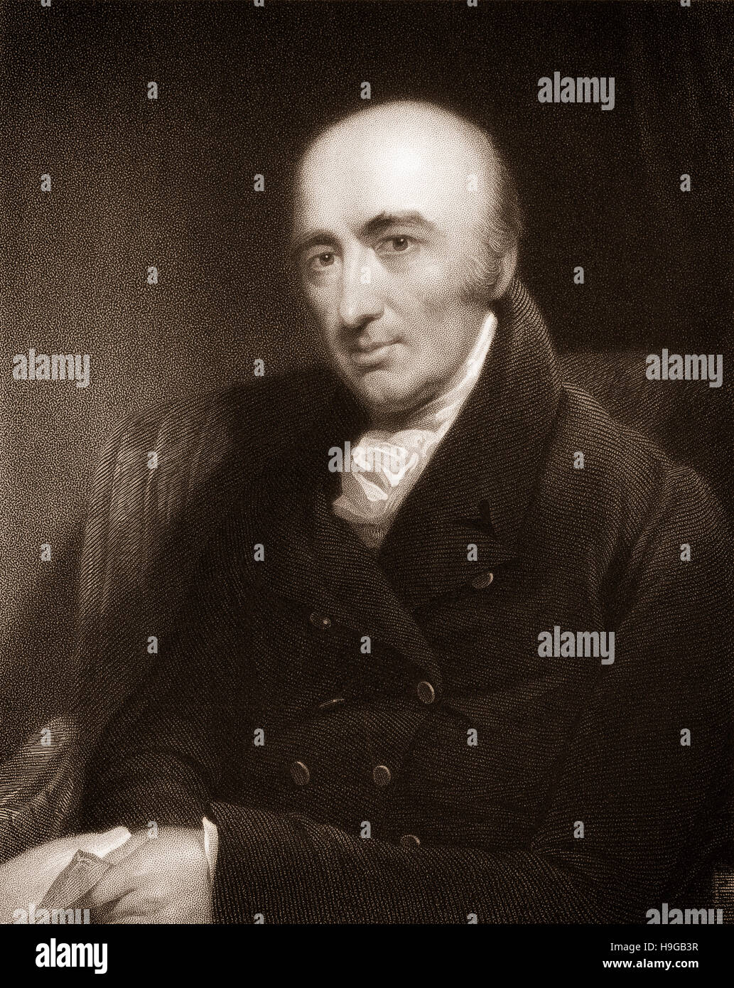 William Hyde Wollaston, 1766-1828, un chimiste et physicien anglais Banque D'Images