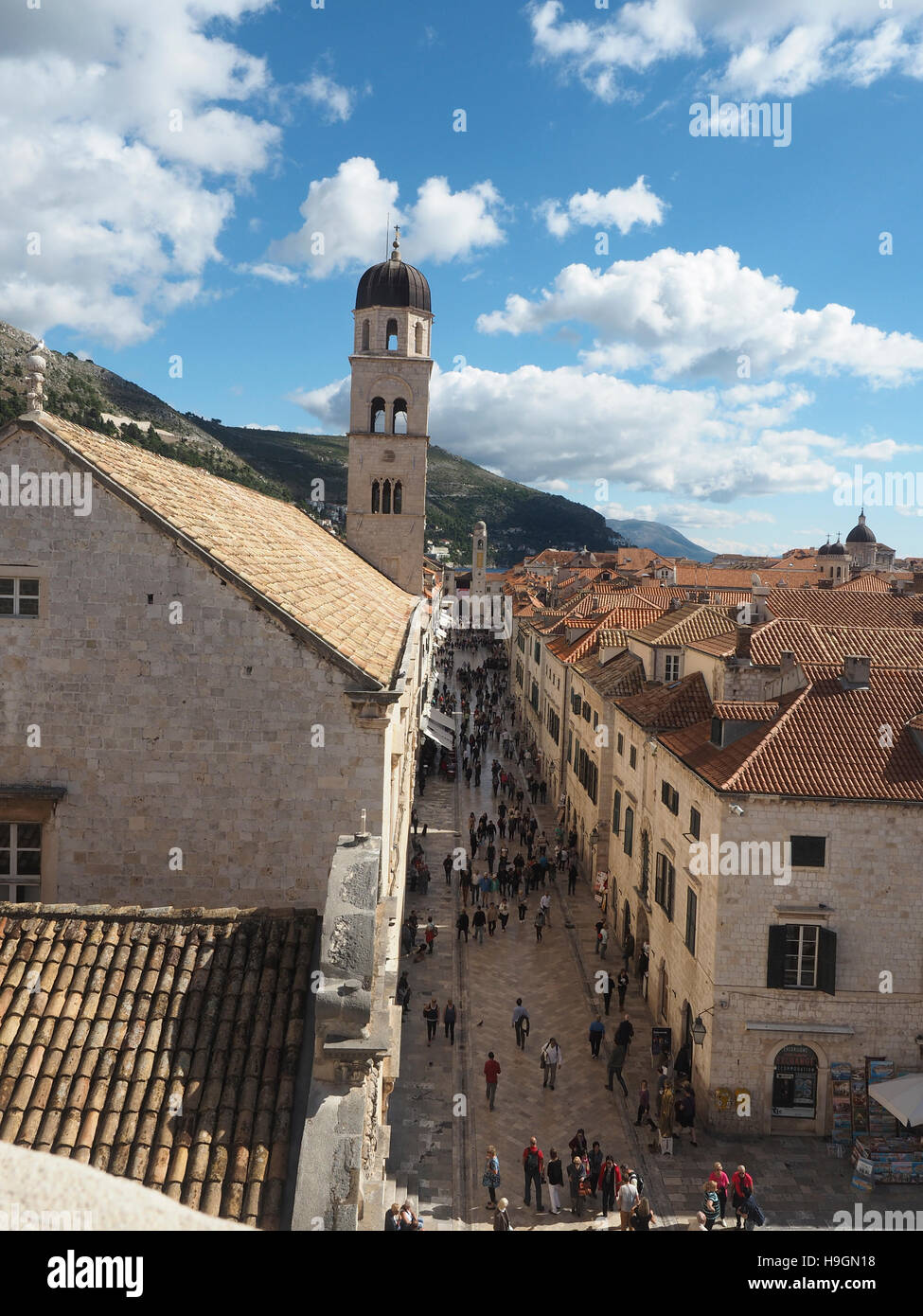 Fort Lovrijenac ou Saint Laurent, forteresse, Dubrovnik, Croatie, Banque D'Images