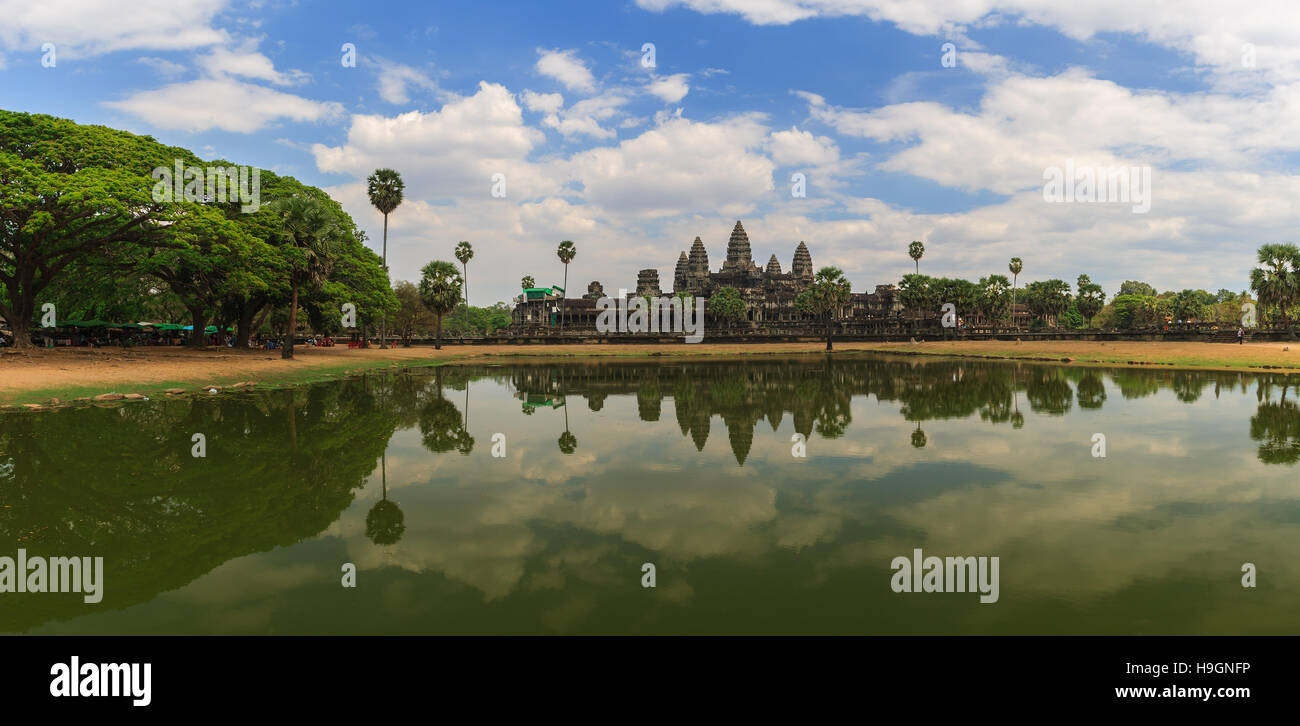 Angkor Wat, près de Siem Reap, au Cambodge. Banque D'Images