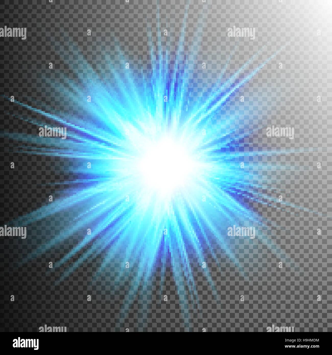 Transparent Effet Lumière Lumières Flare. EPS 10 Illustration de Vecteur
