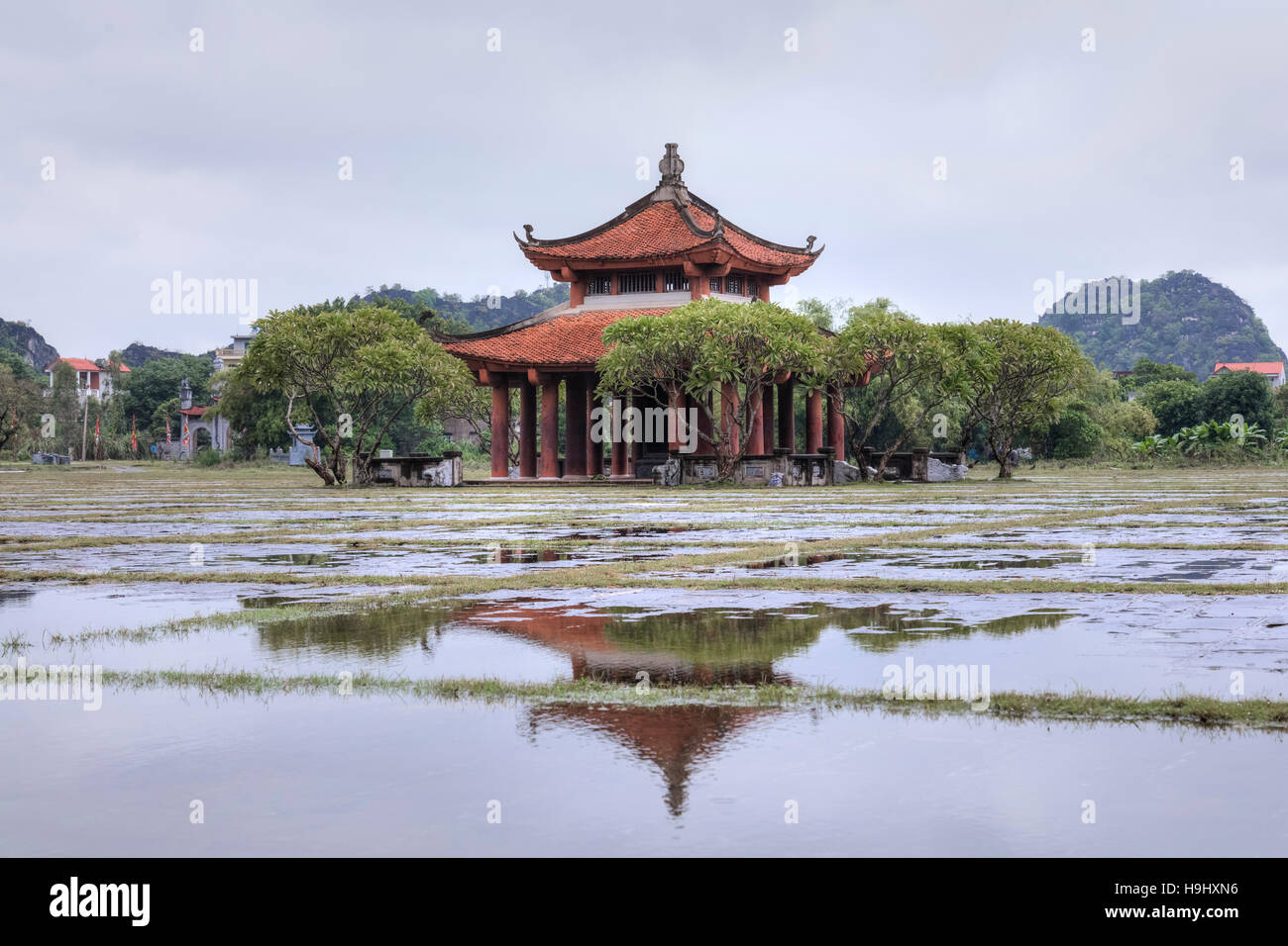 Dinh Tien temple Houng, Ninh Binh, Vietnam, Asie Banque D'Images