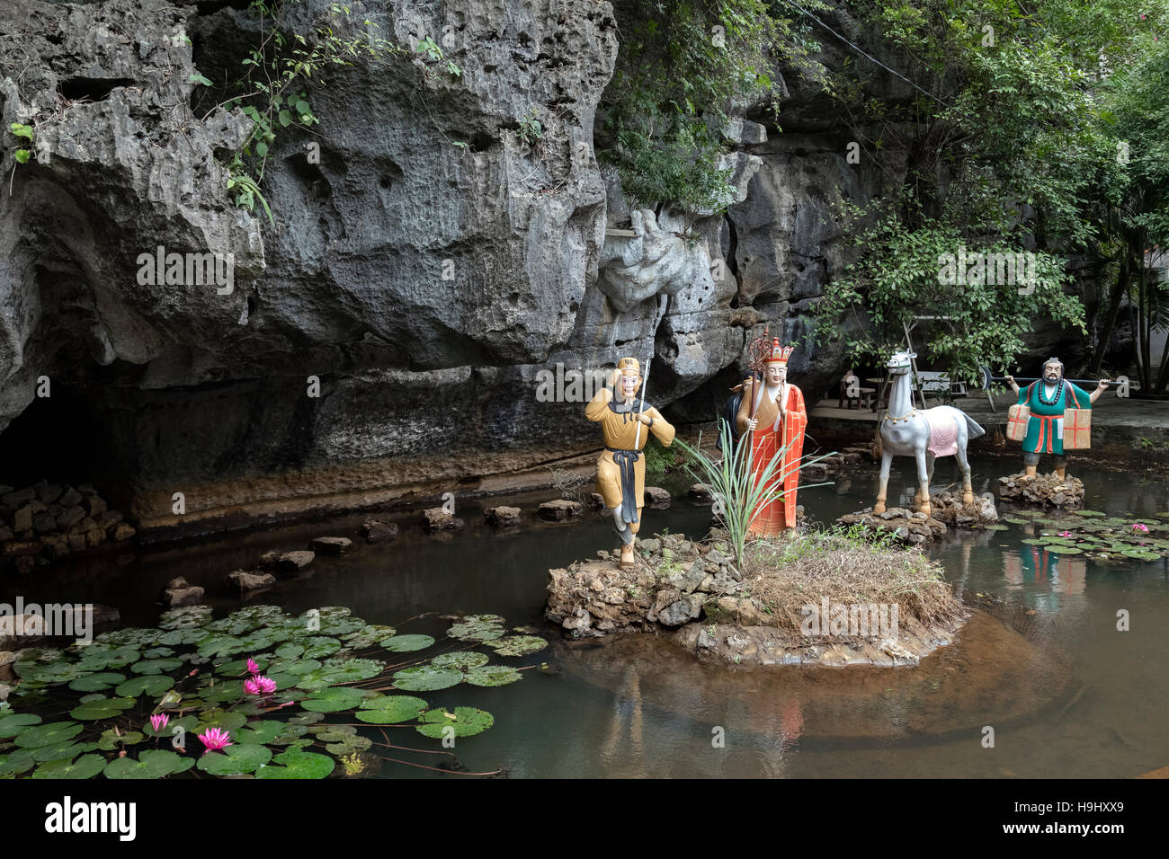 Hang Mua, Tam Coc, Ninh Binh, Vietnam, Asie Banque D'Images
