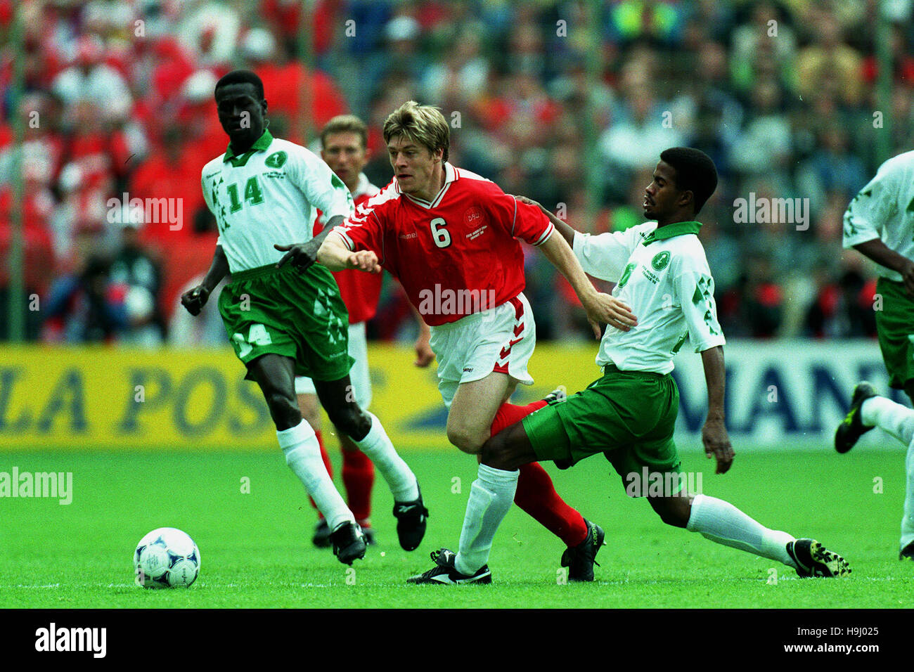 THOMAS HELVEG & AL OWAIRAN ARABIE SAOUDITE / DANEMARK 16 Juin 1998 Banque D'Images