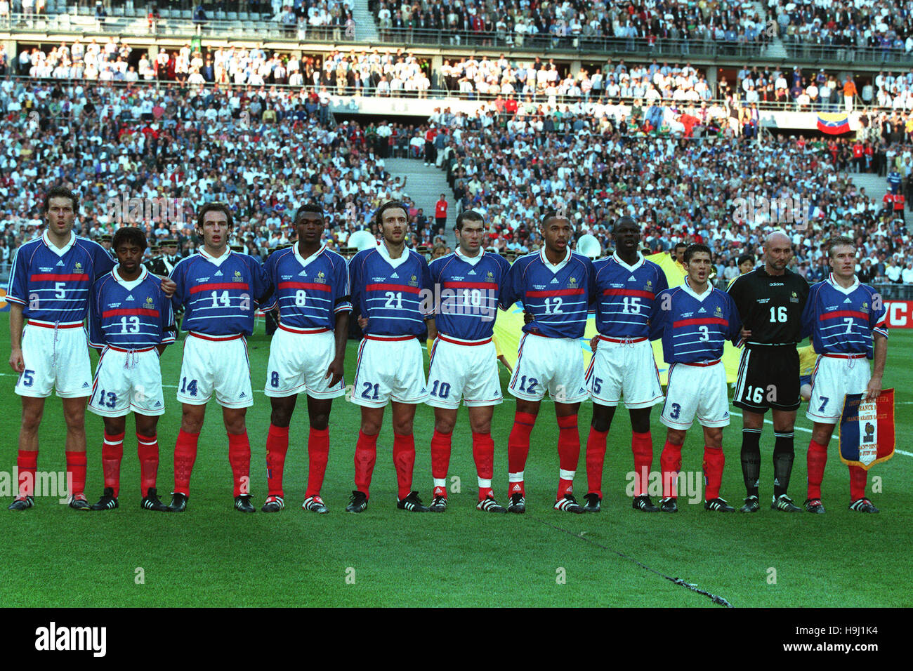 Une de L'Équipe datée du 28 juin 1998