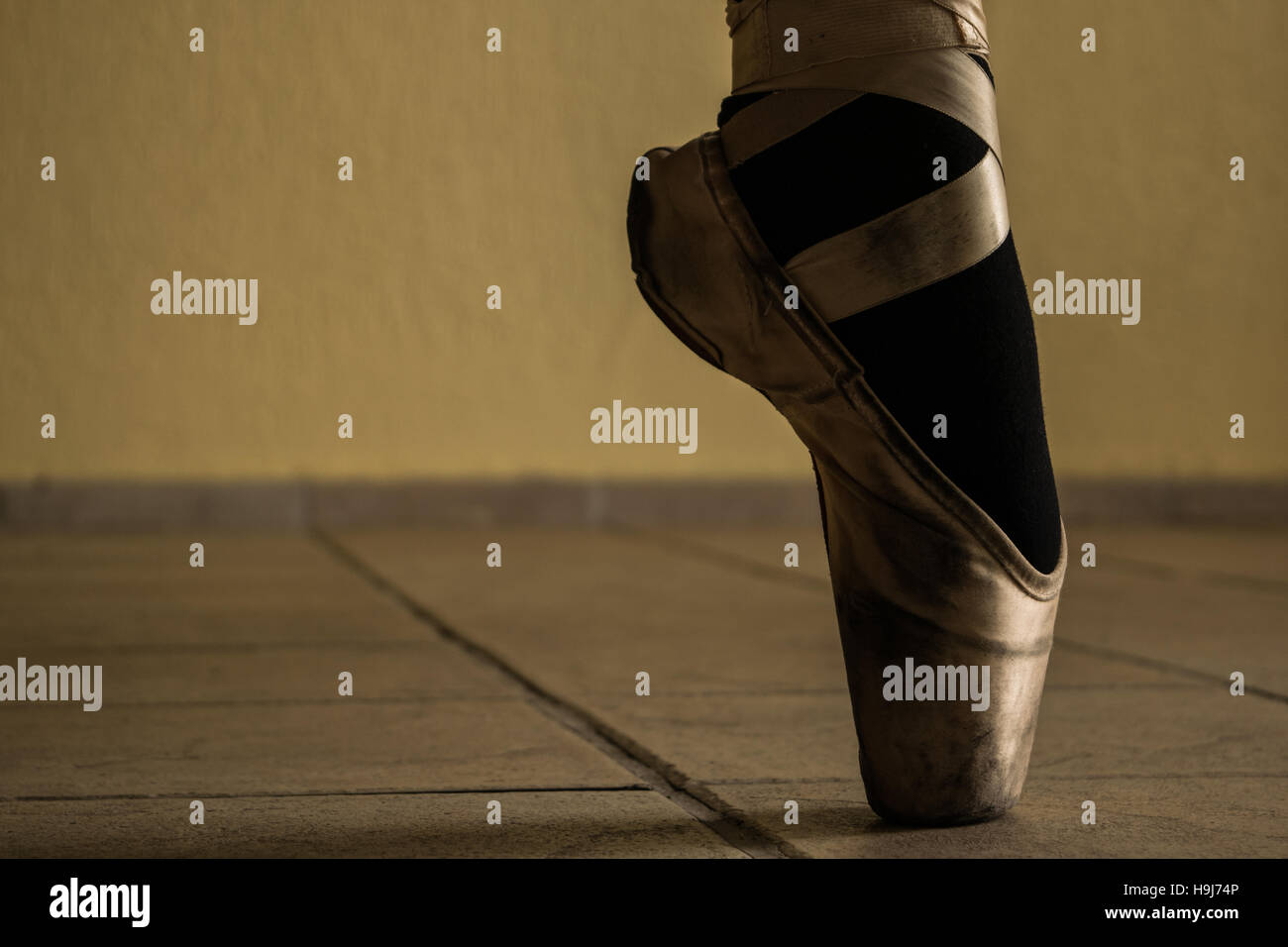 Chaussures de ballet Banque D'Images