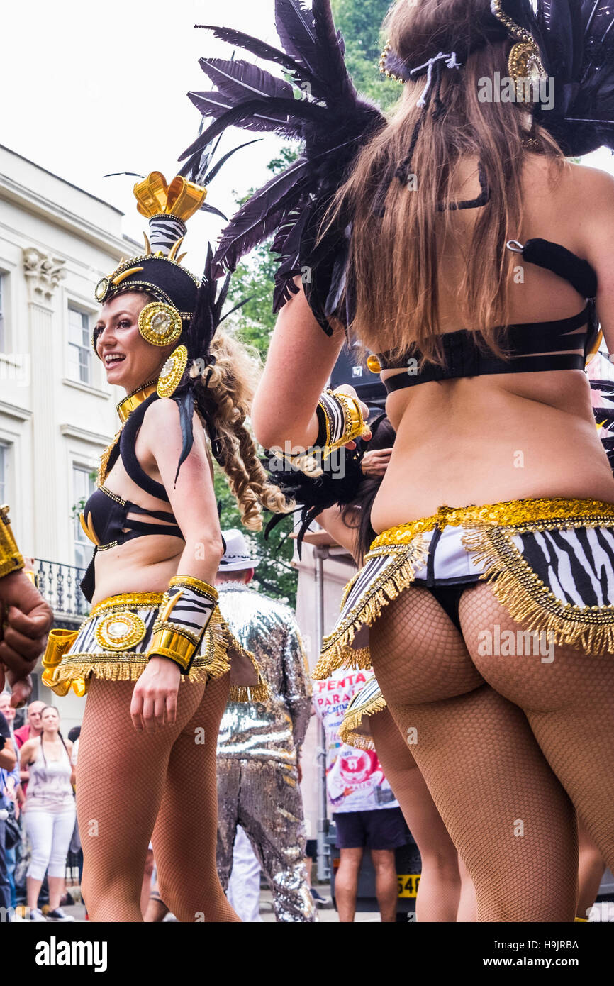 2016 carnaval de Notting Hill, Londres, Angleterre, Royaume-Uni Banque D'Images