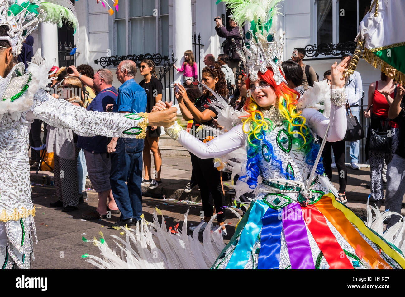 2016 carnaval de Notting Hill, Londres, Angleterre, Royaume-Uni Banque D'Images