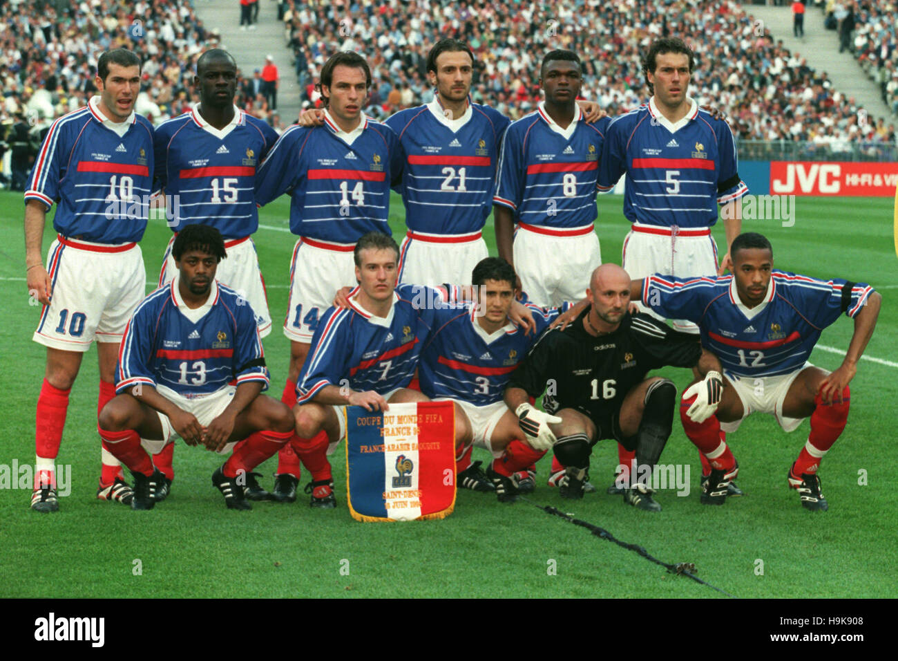 France football team 1998 Banque de photographies et d'images à haute  résolution - Alamy
