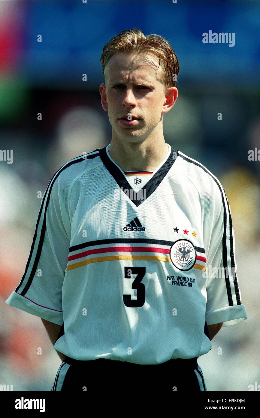 JORG HEINRICH ALLEMAGNE & Borussia Dortmund 29 Juin 1998 Banque D'Images