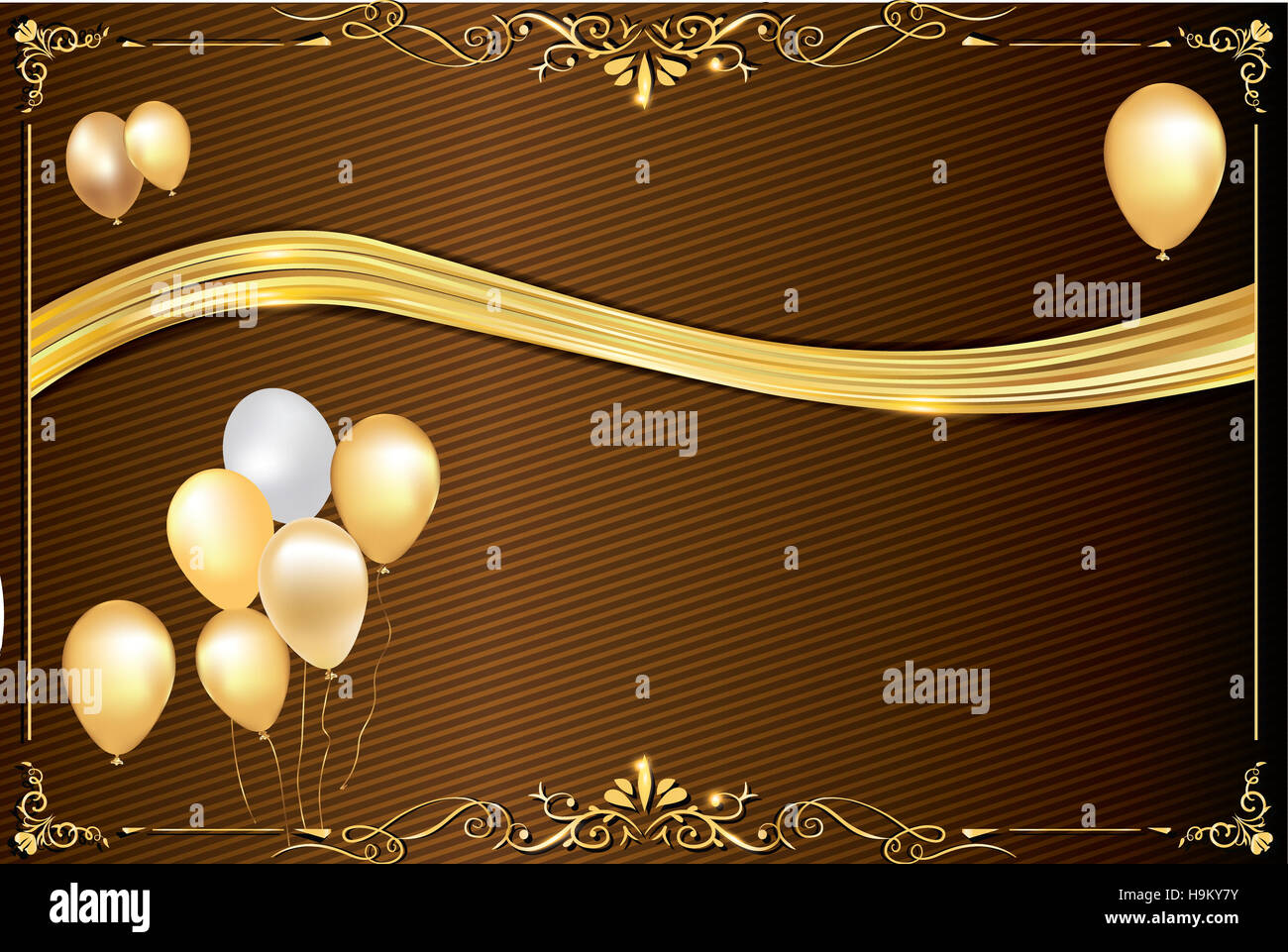 Celebration Contexte Avec Des Ballons Pour Toute Occasion Vacances D Hiver Les Invitations De Mariage Anniversaire Carte De Vœux Imprimer Photo Stock Alamy