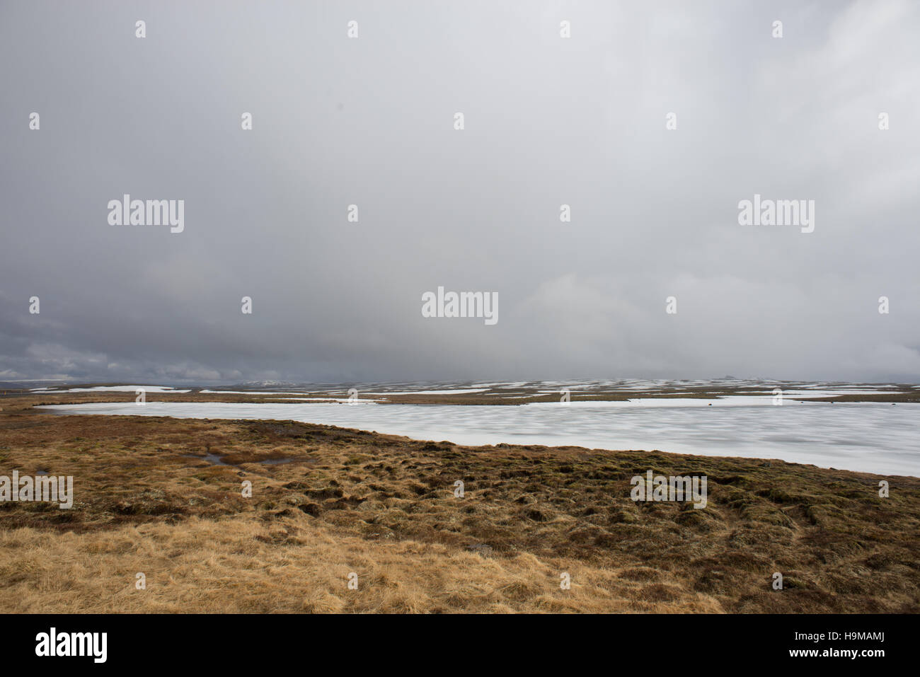 Paysage d'islande Banque D'Images