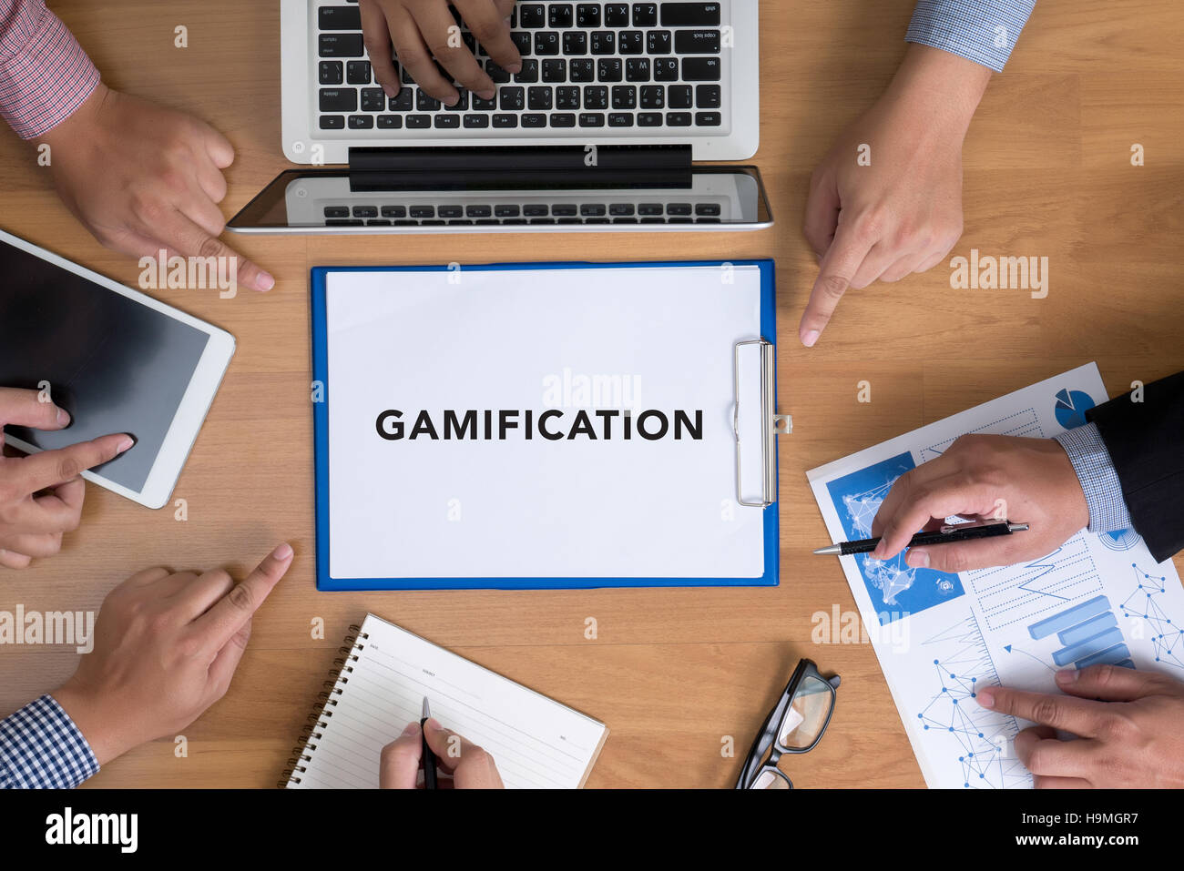 Gamification Concept Banque D'Images