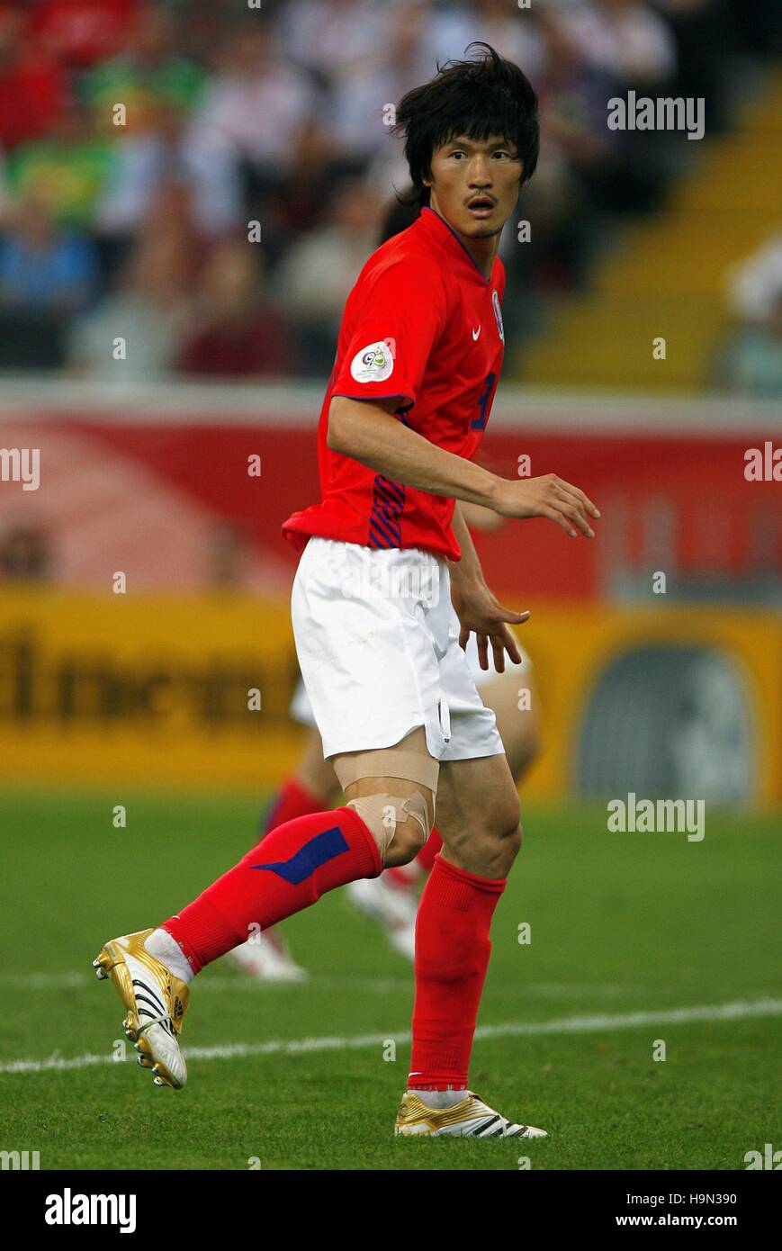 KIM DONG JIN CORÉE RÉPUBLIQUE & FC SEOUL WORLD CUP Francfort ALLEMAGNE 13 Juin 2006 Banque D'Images