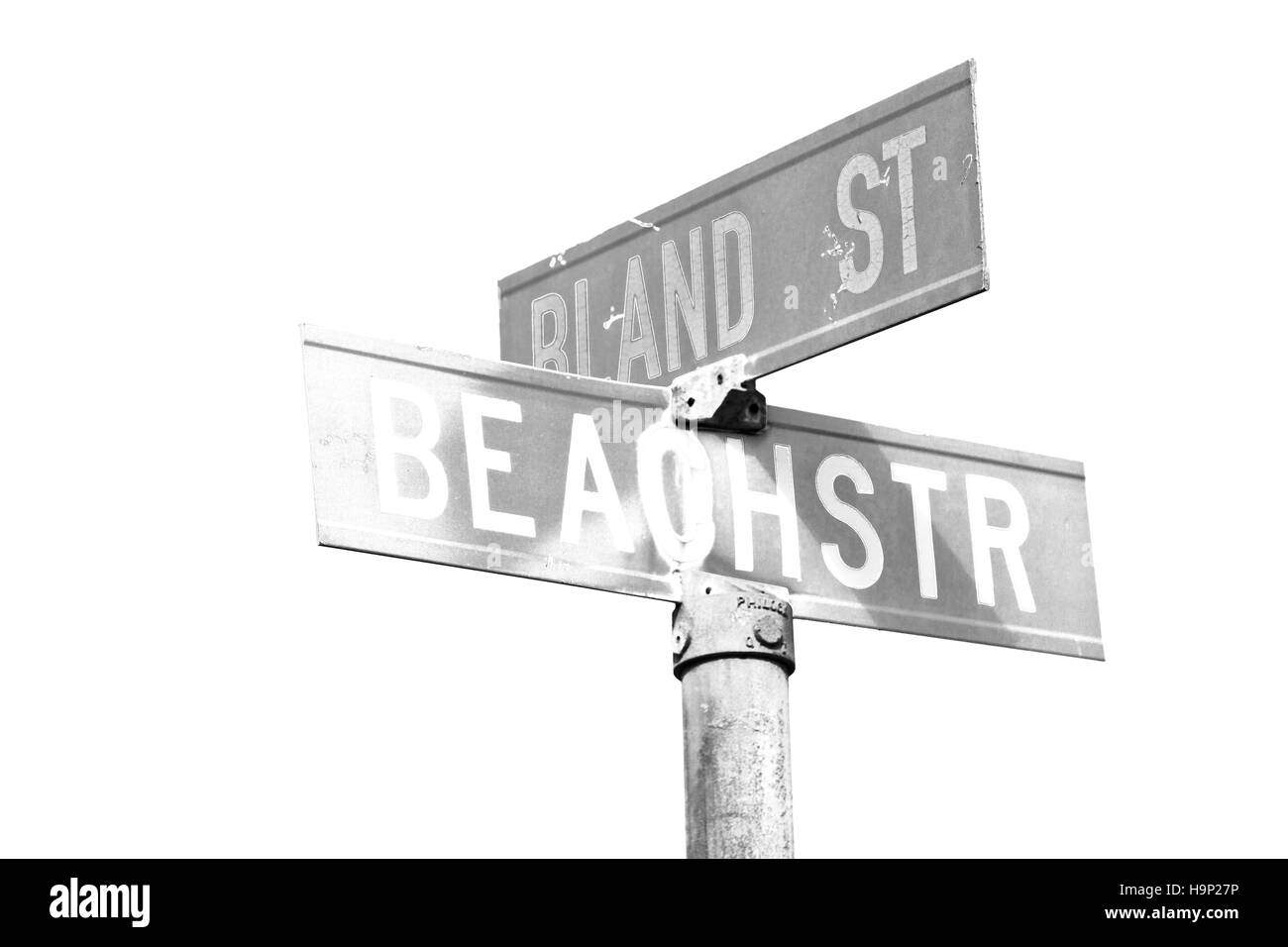 Blur en afrique du sud près de la ville street cape Town et signal clear sky Banque D'Images