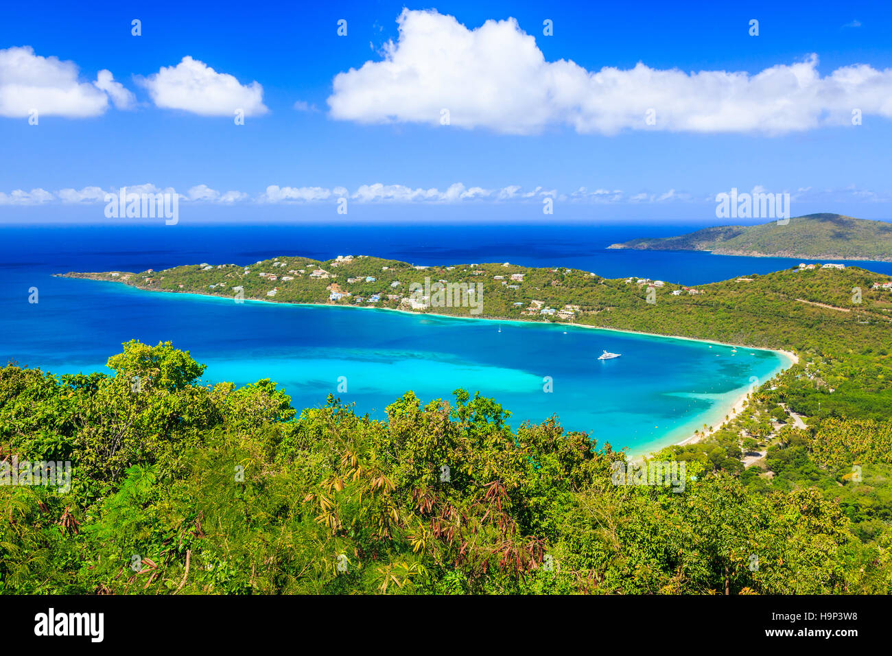 St Thomas, îles Vierges américaines. Magens Bay Banque D'Images