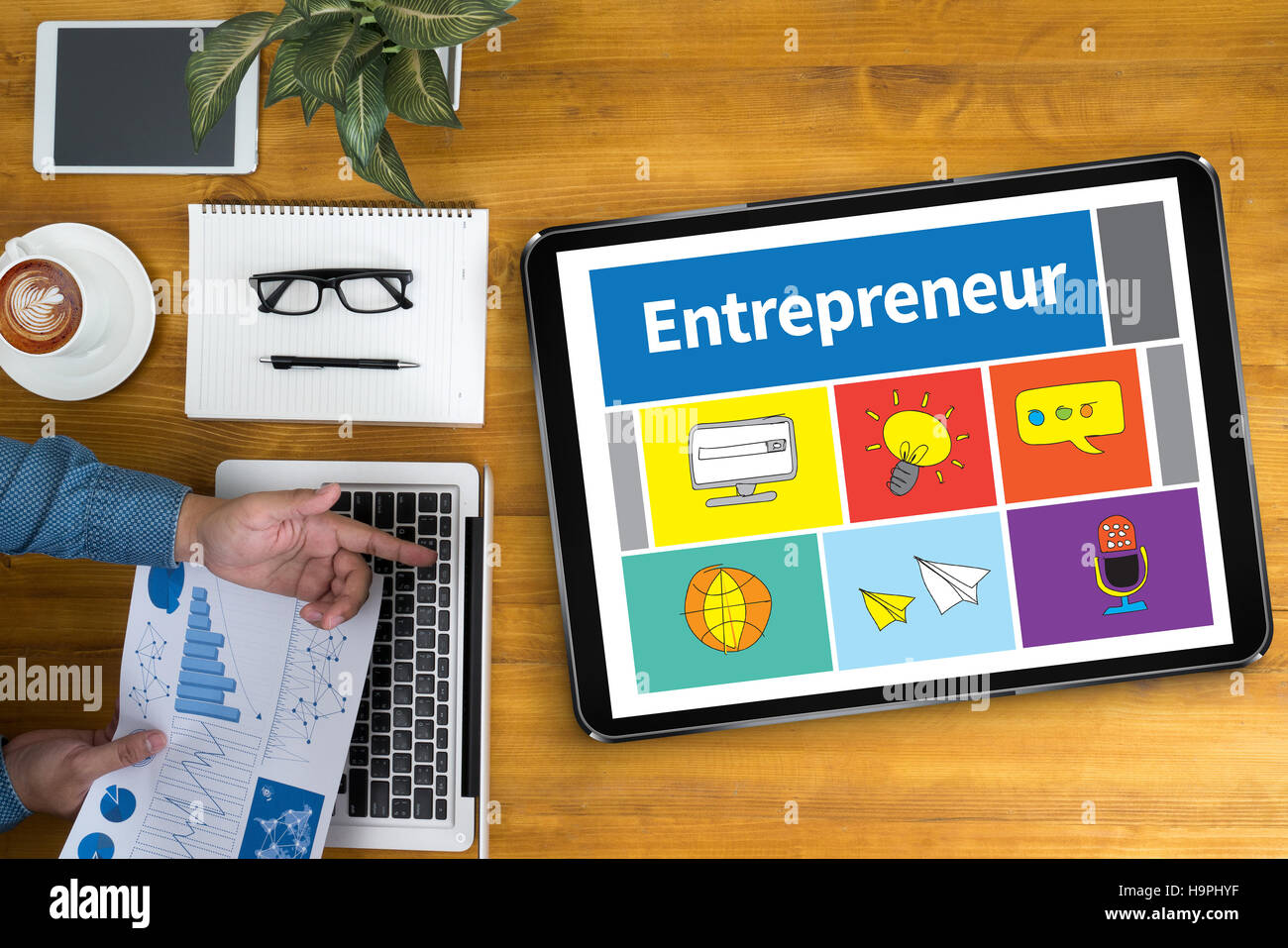 Entrepreneur Banque D'Images