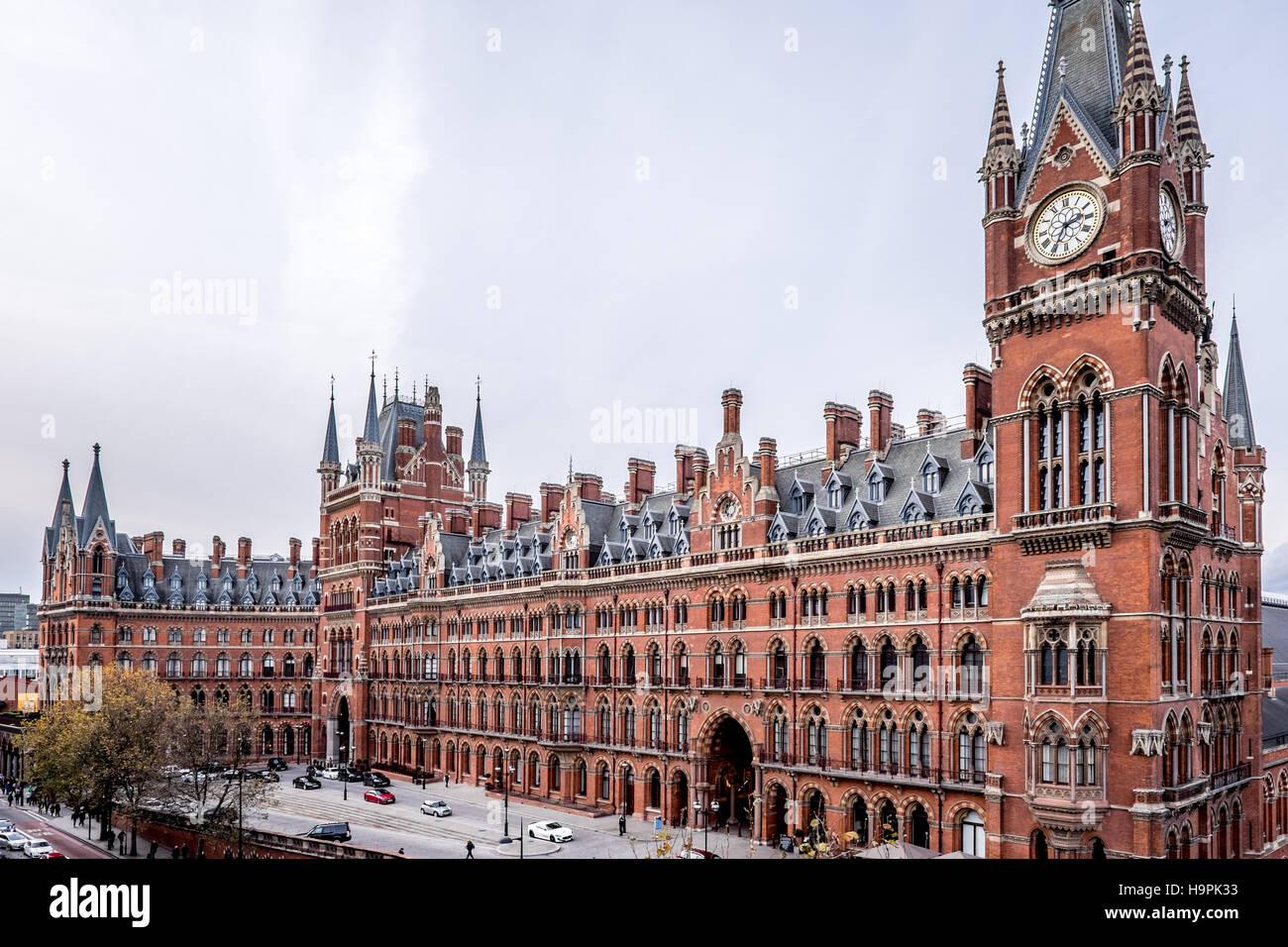 La gare St Pancras Londres Photo Stock Alamy