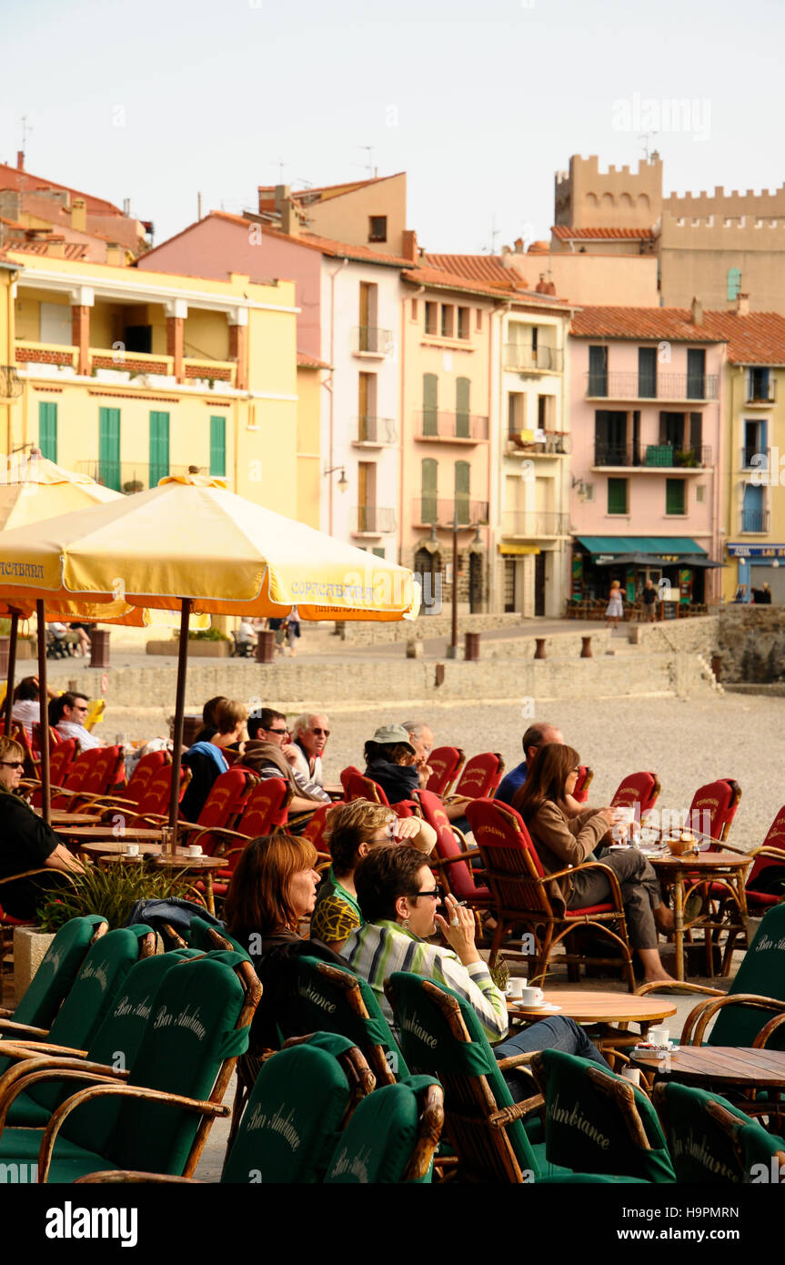 Collioure, Collioure Village, Pyrénées orientales, France Banque D'Images