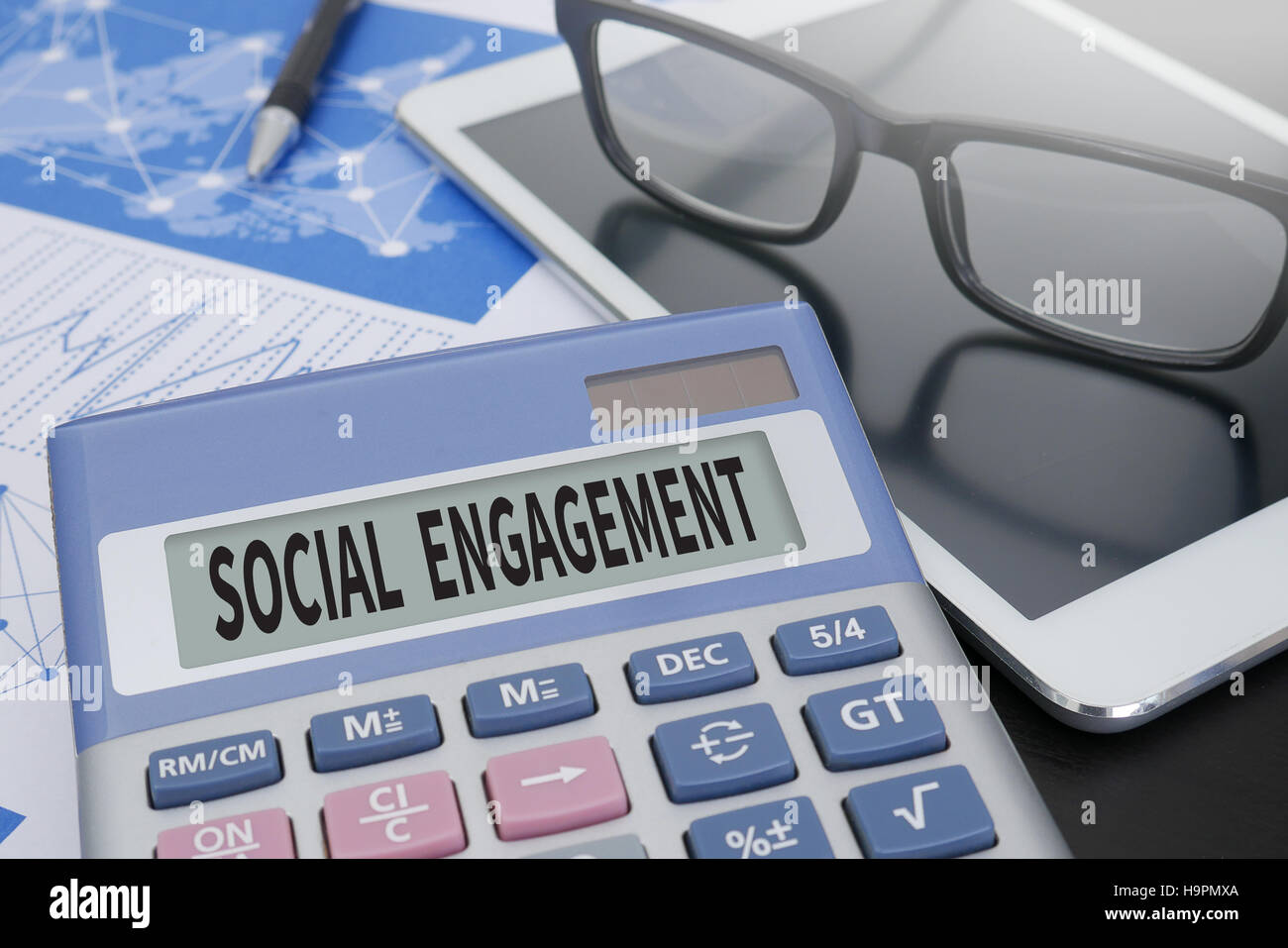 L'engagement social Banque D'Images