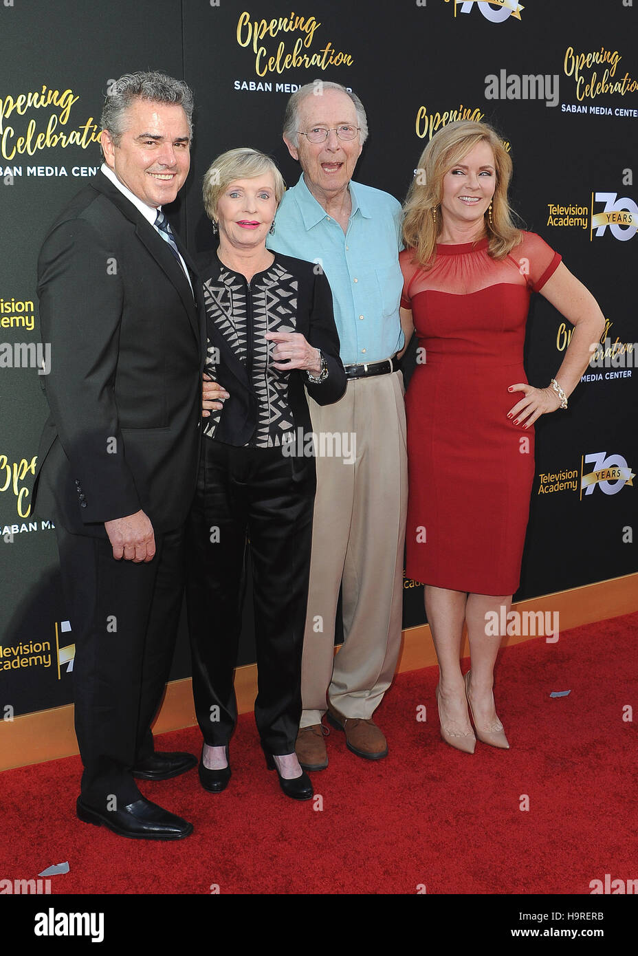 North Hollywood, CA. 2 juin, 2016. Christopher Knight, Florence Henderon, Bernie Kopell et Jill Whelan à l'Académie de la télévision 70e anniversaire à l'Académie de la télévision le 2 juin 2016 à North Hollywood, Californie. © Pgsk Punch/media/Alamy Live News Banque D'Images