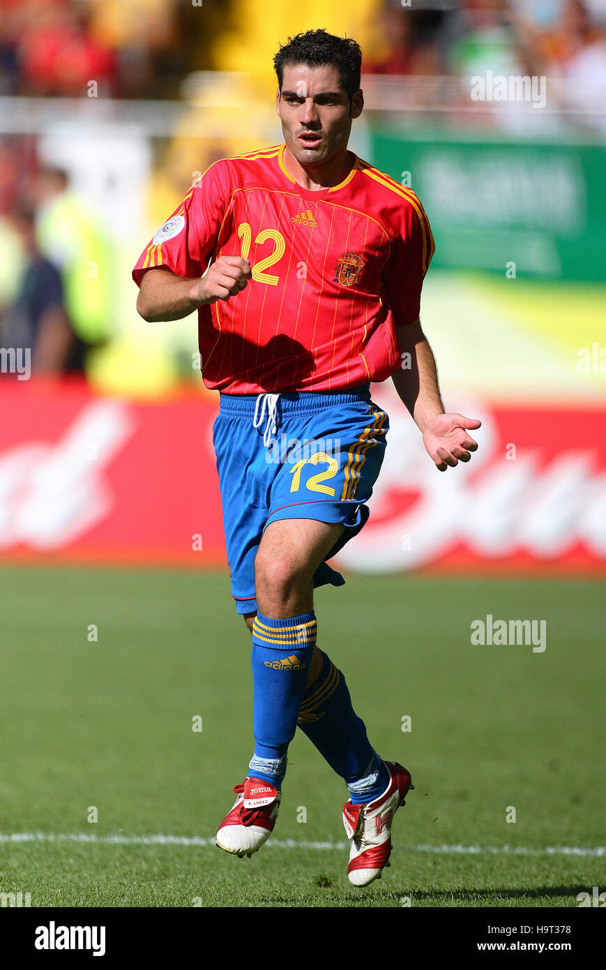 ANTONIO LOPEZ ESPAGNE ET L'Atletico Madrid-FRITZ WALTER STADIUM KAISERSLAUTEN ALLEMAGNE 23 Juin 2006 Banque D'Images