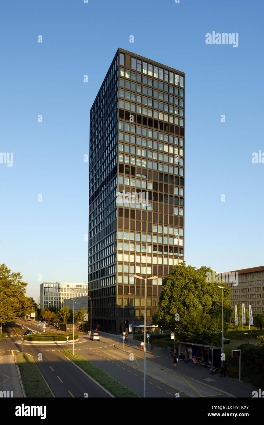 La Park-Tower, high rise, Zug, Suisse Banque D'Images