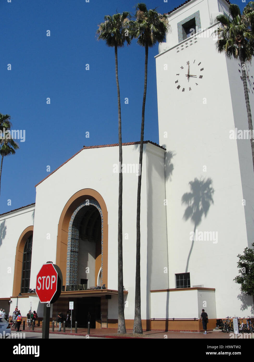 La Journée nationale du train 2012 à l'Aztec National Trail a célébré l'importance des chemins de fer dans l'histoire des États-Unis, offrant aux visiteurs la possibilité d'en apprendre davantage sur l'impact culturel et économique du voyage en train. Banque D'Images