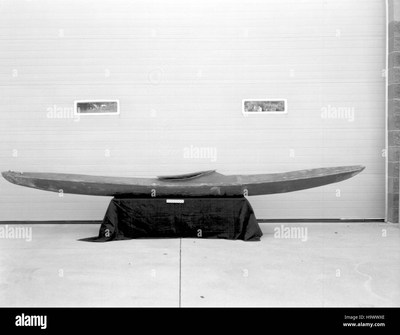 Le parc national du Grand Canyon comprend le kayak historique Kirschbaum dans le cadre de la collection de bateaux historiques du Grand Canyon. Cette collection préserve l'héritage des premières explorations en bateau dans le Canyon. Banque D'Images