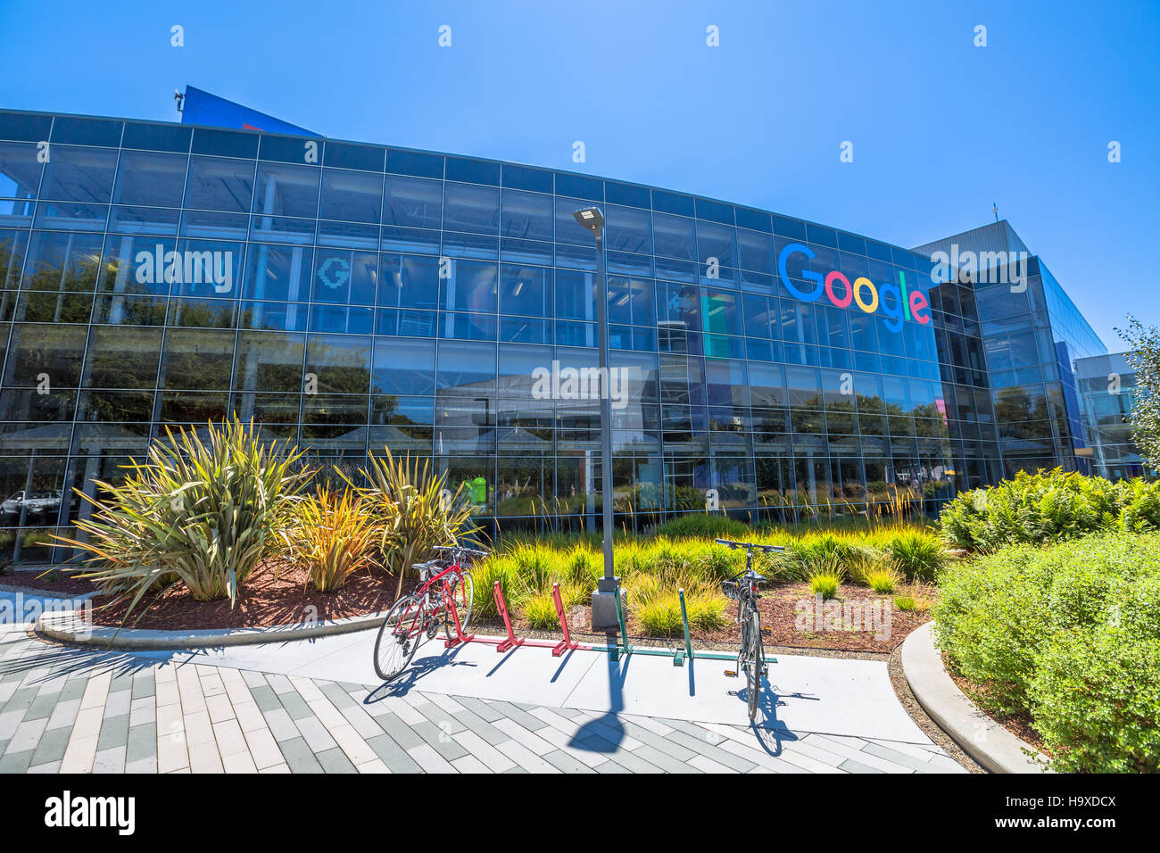 Googleplex sur la montagne Banque D'Images