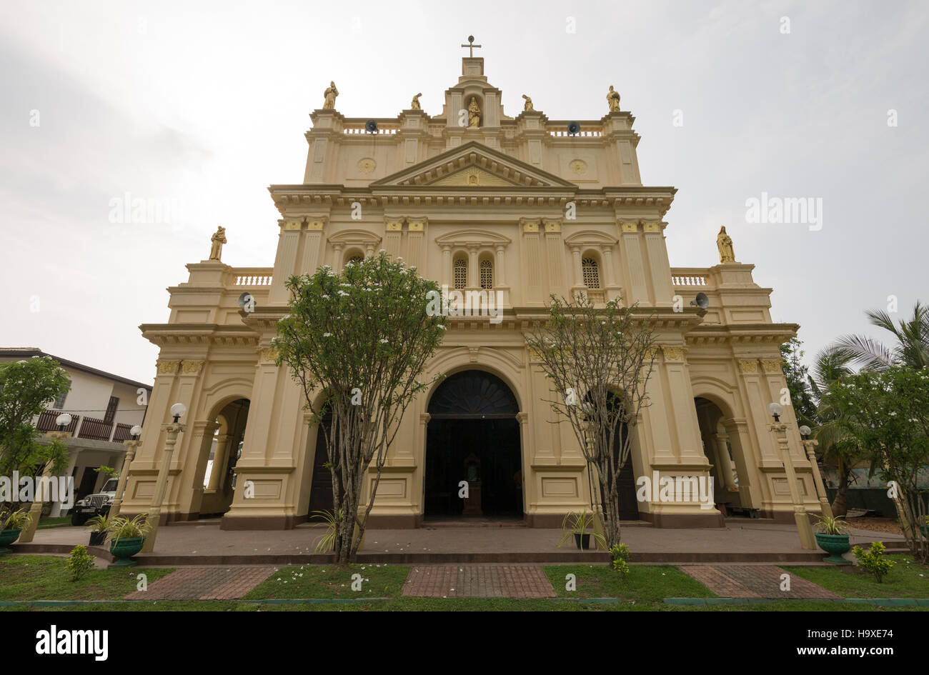 St Anne's Church Beruwala Banque D'Images