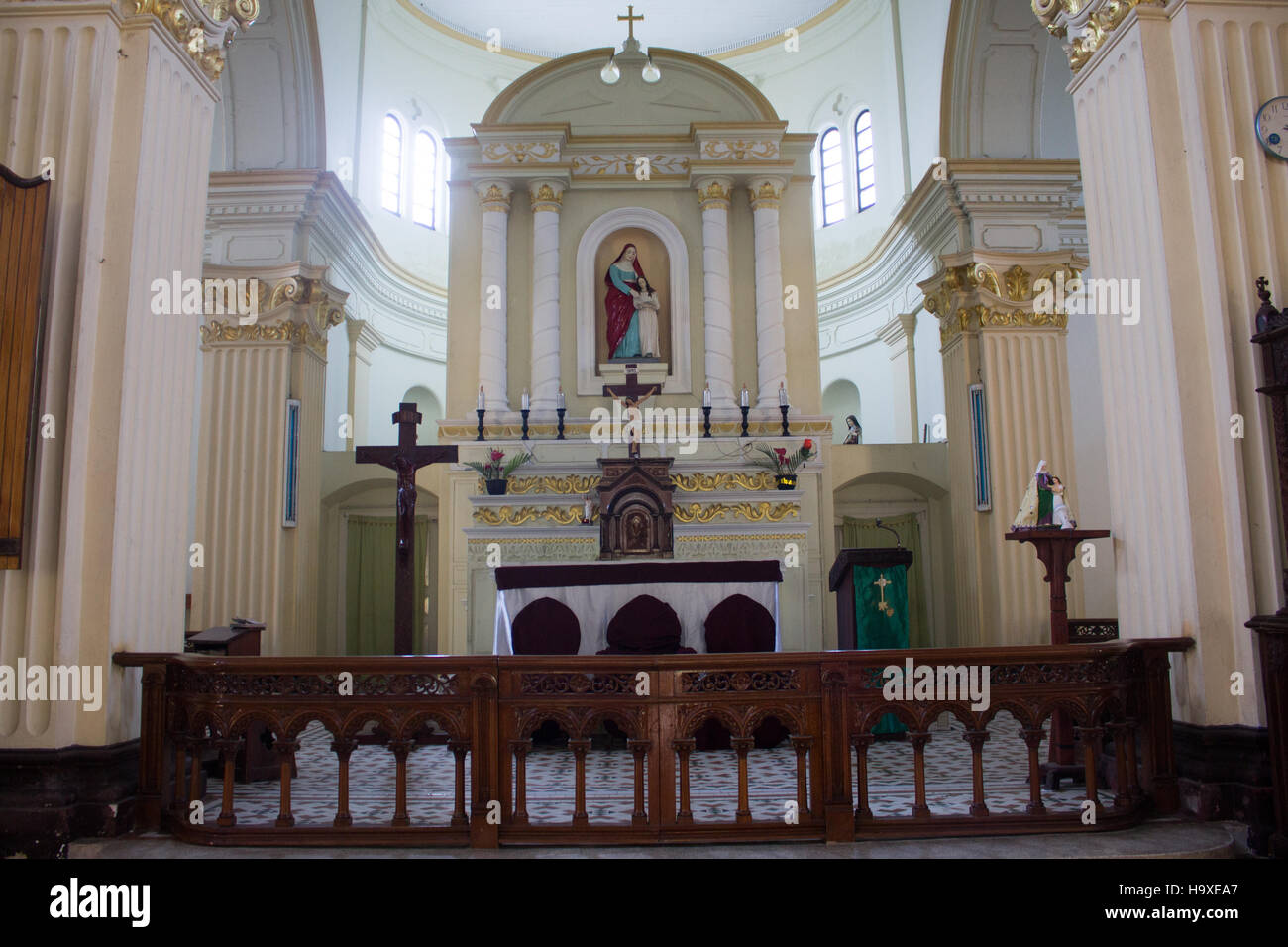 St Anne's Church Beruwala Banque D'Images