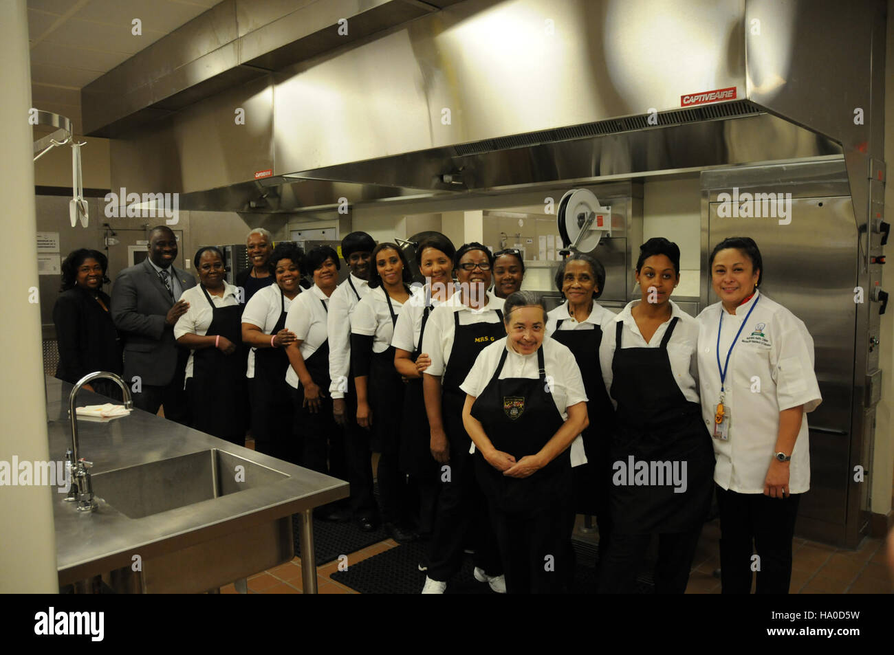 Usdagov Administrateur PN 15611867292 Audrey Rowe visites Oxon Hill High School dans le Maryland Banque D'Images