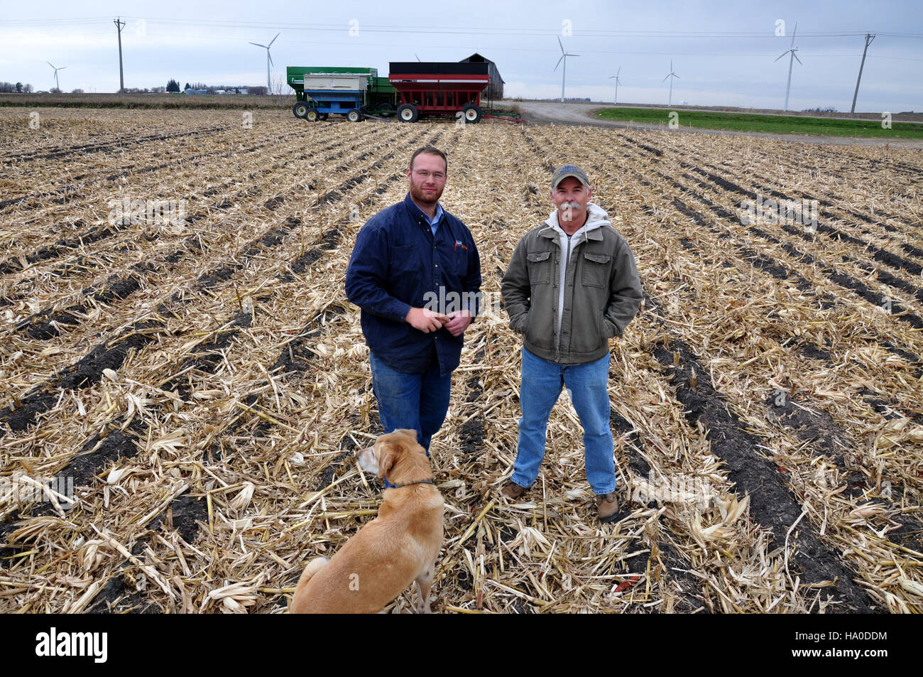 Boge Moore, un expert de l'USDA, travaille sur les sciences agricoles et la recherche environnementale pour améliorer la durabilité agricole, en se concentrant sur les maladies des plantes et la lutte antiparasitaire. Banque D'Images