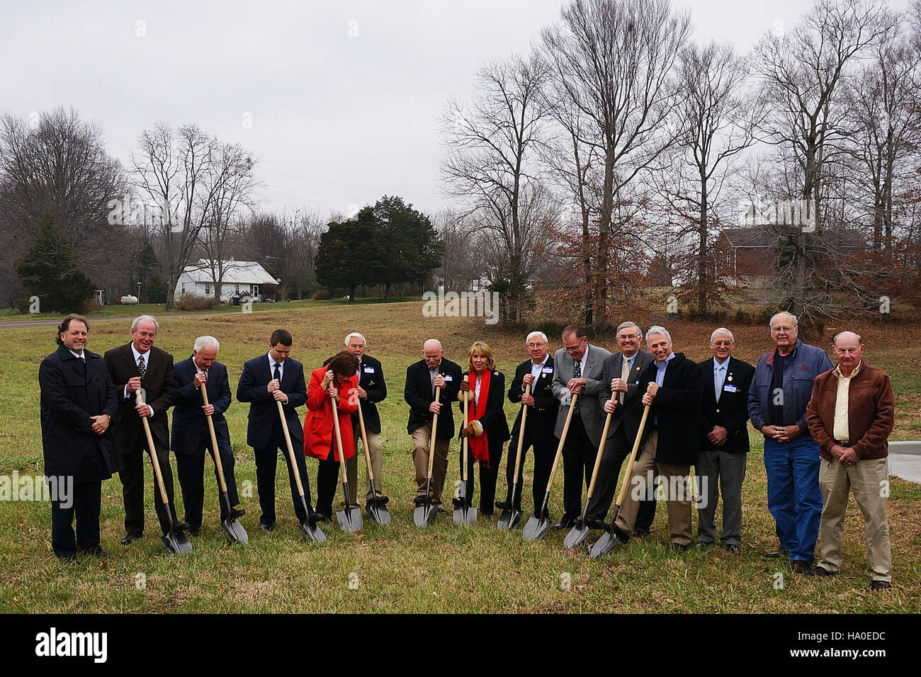 L'USDA développement rural et le NCTC annoncent le lancement d'un nouveau projet de haut débit visant à améliorer la connectivité rurale et l'accès à la technologie. Banque D'Images