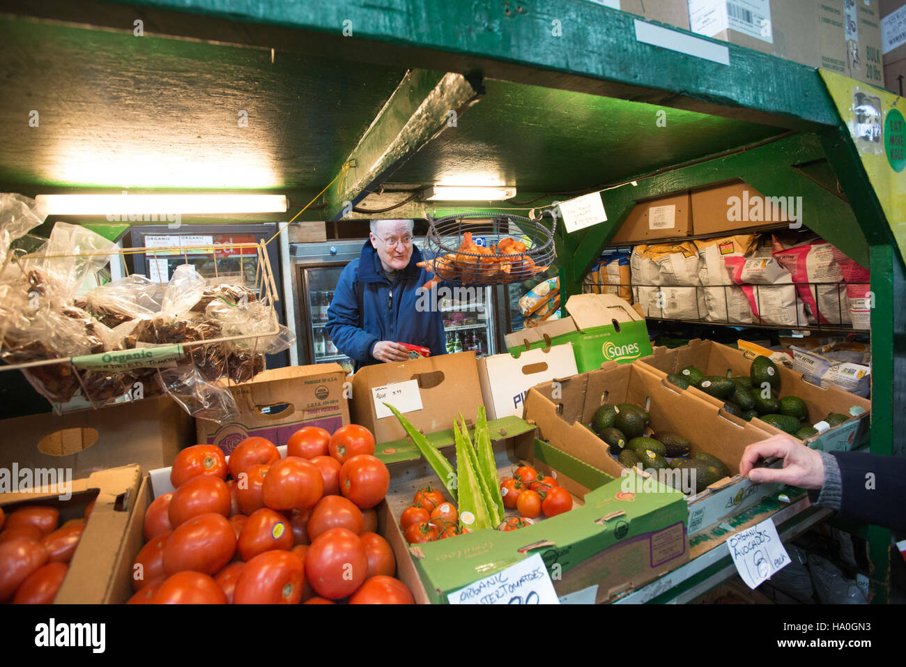 Le programme coopératif de développement rural de l'USDA appuie les modèles d'affaires coopératifs visant à promouvoir l'agriculture locale, les pratiques durables et la croissance économique dans les collectivités rurales. Banque D'Images