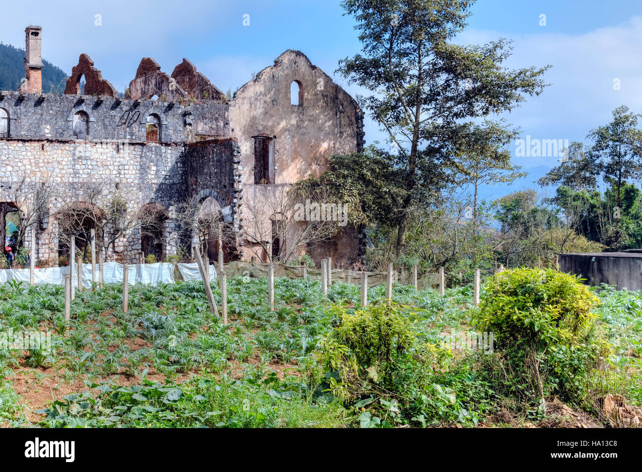 Ta Phin, monastère, Lao Chai, SAPA, Vietnam, Asie Banque D'Images