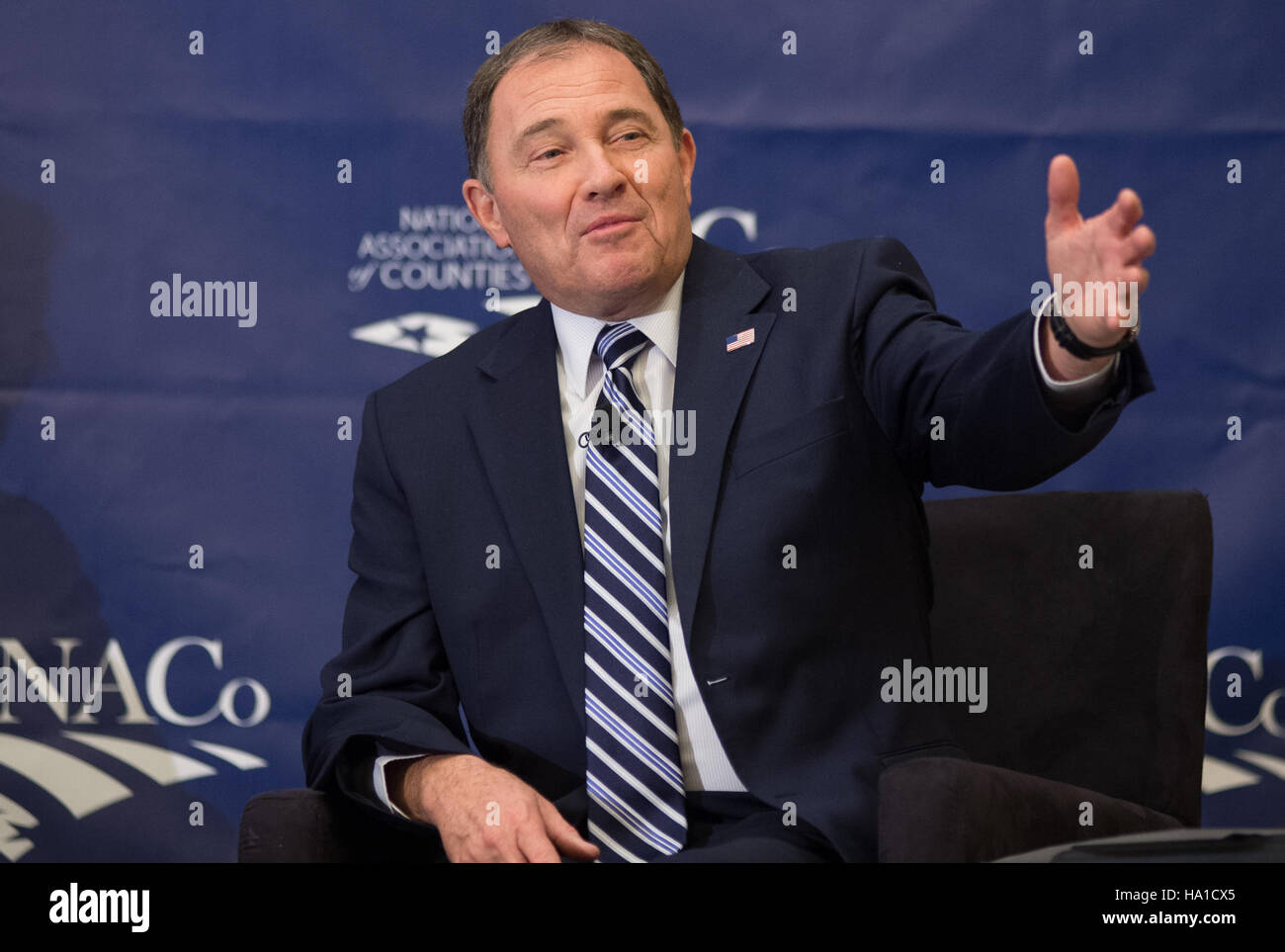 Une table ronde organisée par le Conseil rural de la Maison Blanche et l'USDA a porté sur la construction d'un avenir meilleur pour les familles rurales grâce à des initiatives d'agriculture durable et de développement rural. Banque D'Images