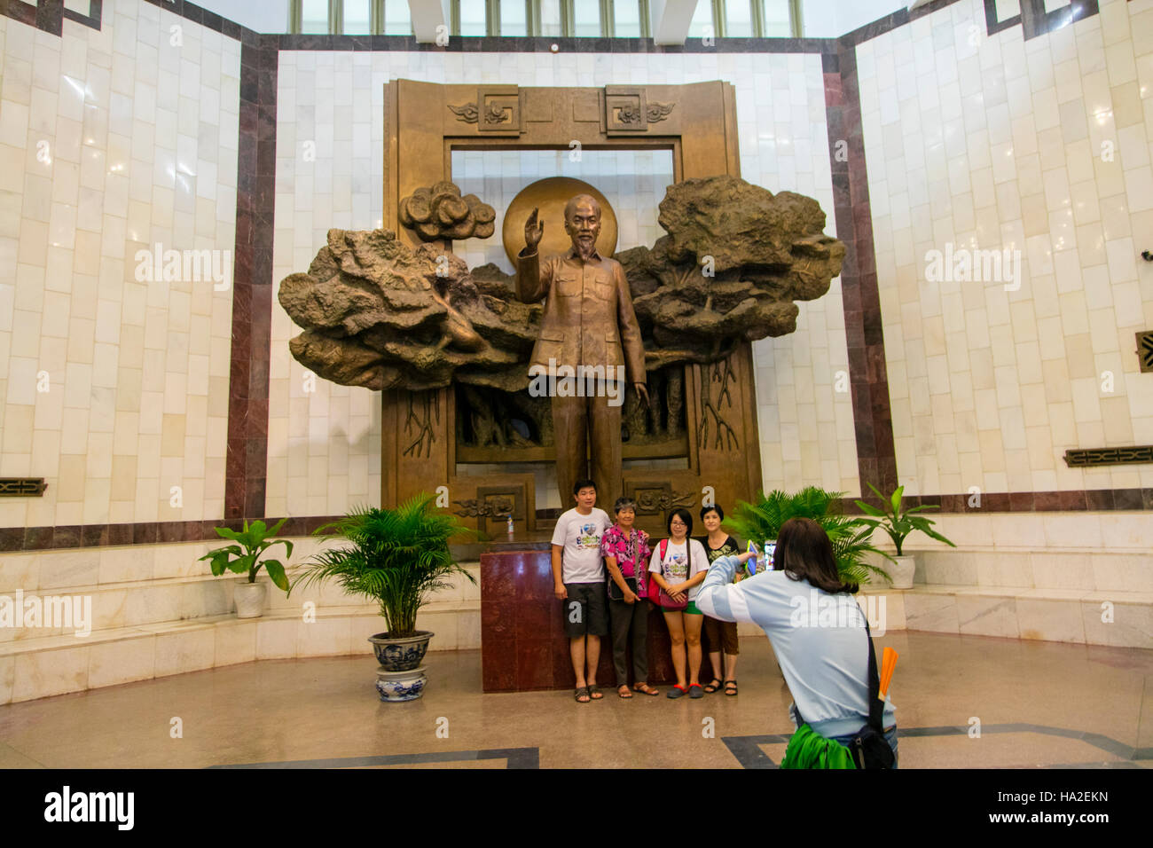 Musée Ho Chi Minh, Hanoi, Vietnam, Asie Banque D'Images