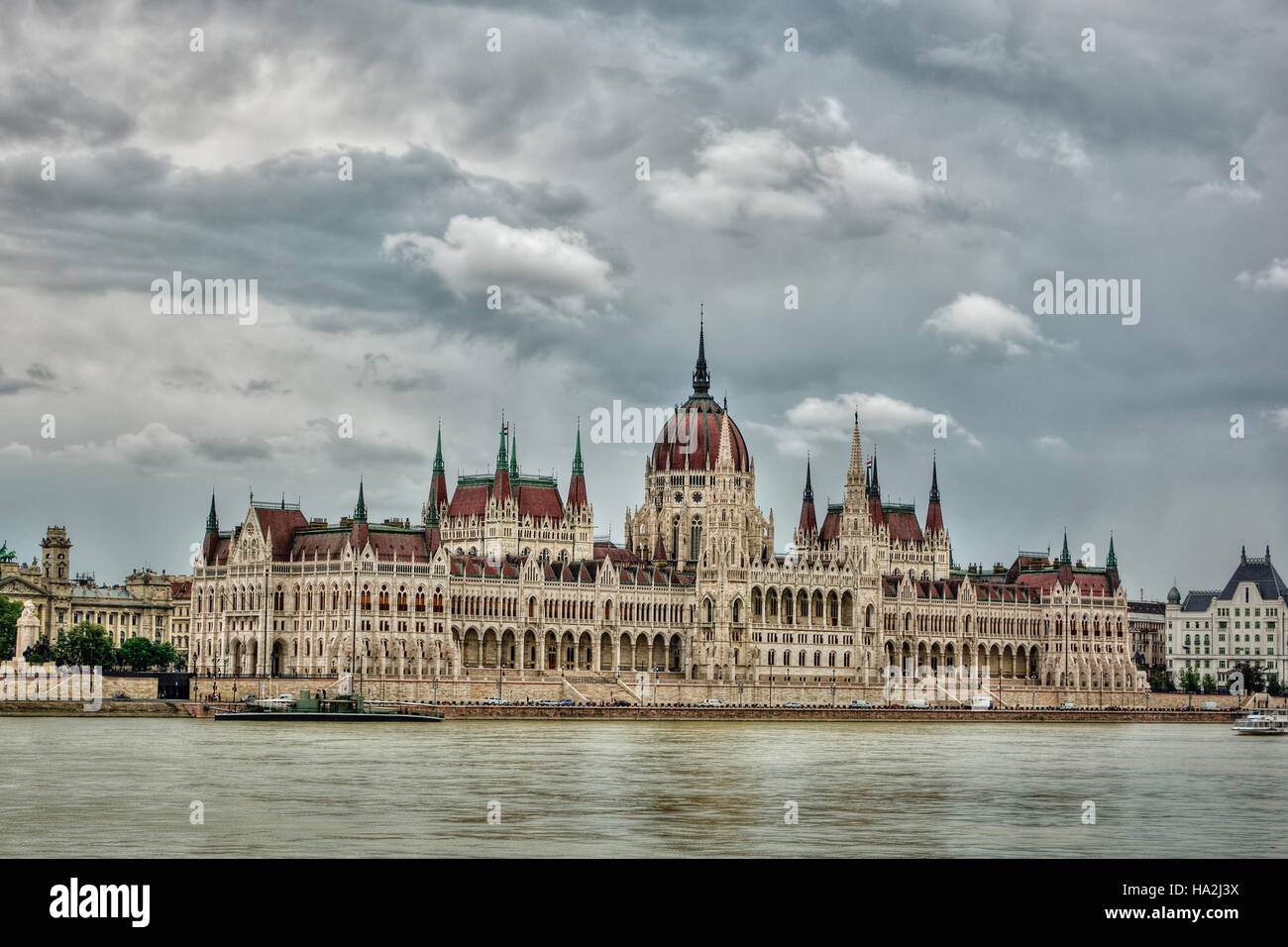 Bâtiment du Parlement européen, Budapest, Hongrie Banque D'Images