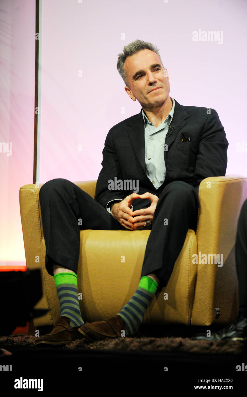 Daniel Day Lewis à l'intérieur à la Bourse au Montecito Arlington Theater pendant le Festival International du Film de Santa Barbara le 26 janvier 2013 à Santa Barbara, en Californie. Banque D'Images