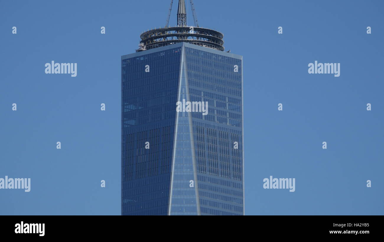 Gratte-ciel de la tour de la liberté de NEW YORK Banque D'Images