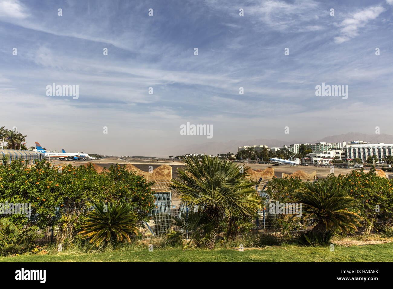 Aéroport de Eilat, Banque D'Images