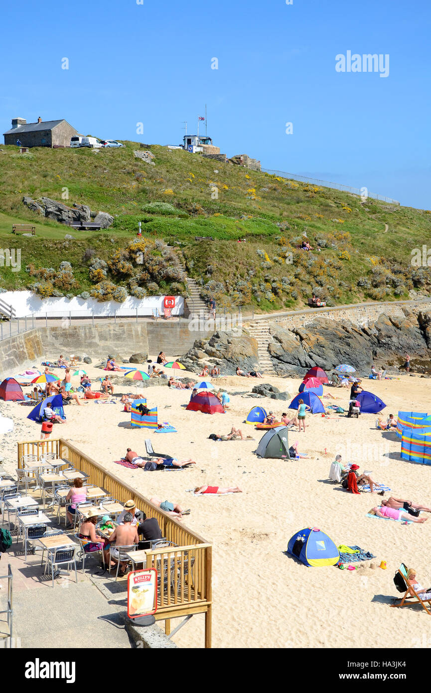 Porthgwidden beach à St.Ives, Cornwall, England, UK Banque D'Images