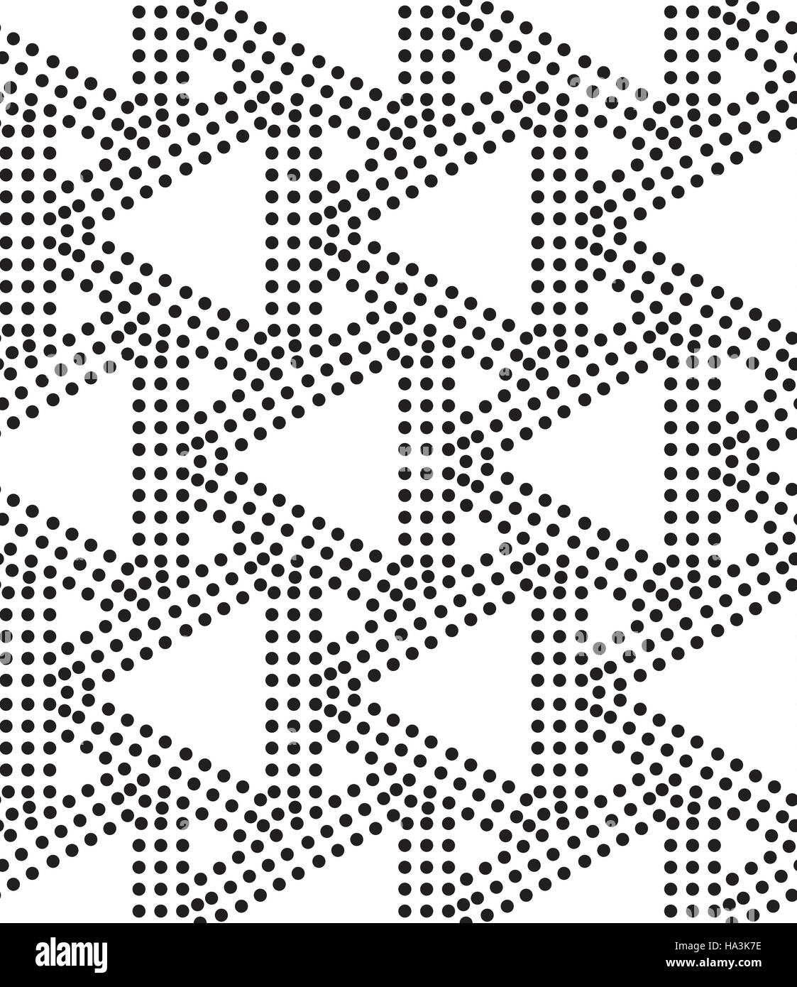 Résumé Motif Triangle chaotique Illustration de Vecteur