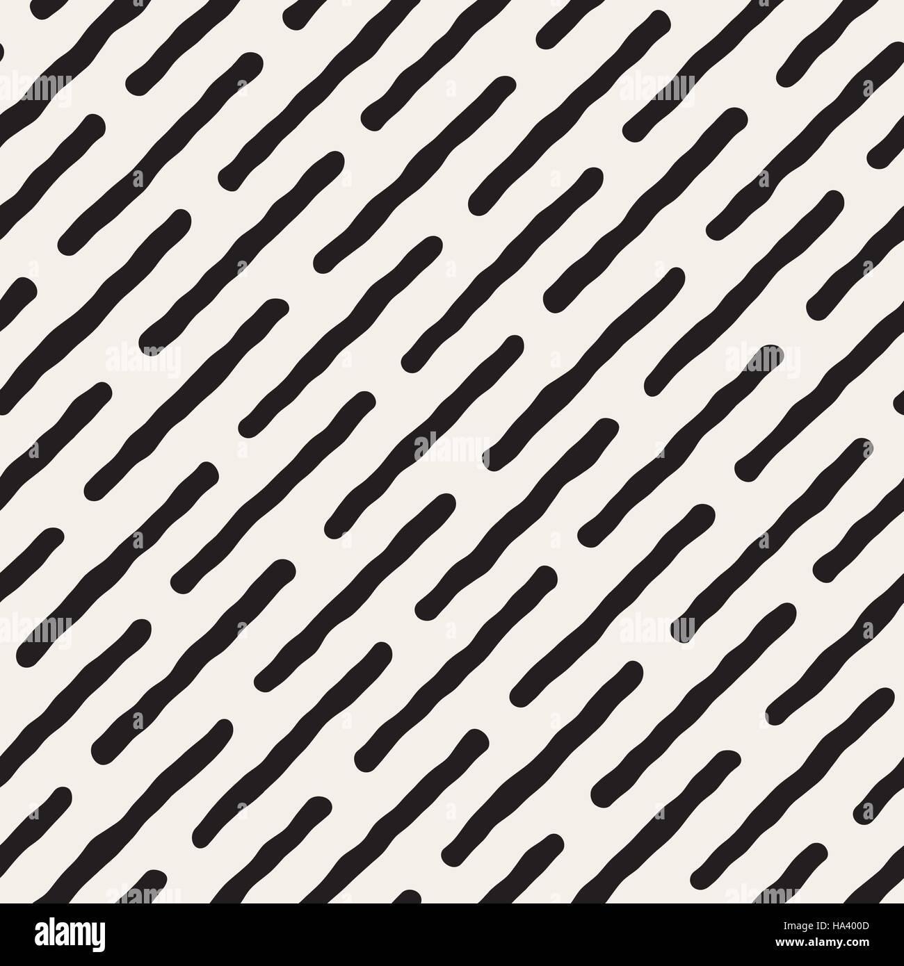 Seamless Vector noir et blanc motif de lignes diagonales Illustration de Vecteur