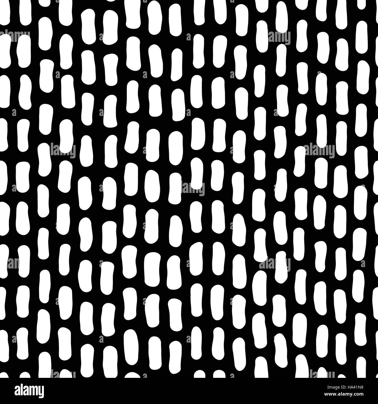 Seamless pattern dessiné à la main avec des lignes. Le noir et blanc texture background Illustration de Vecteur